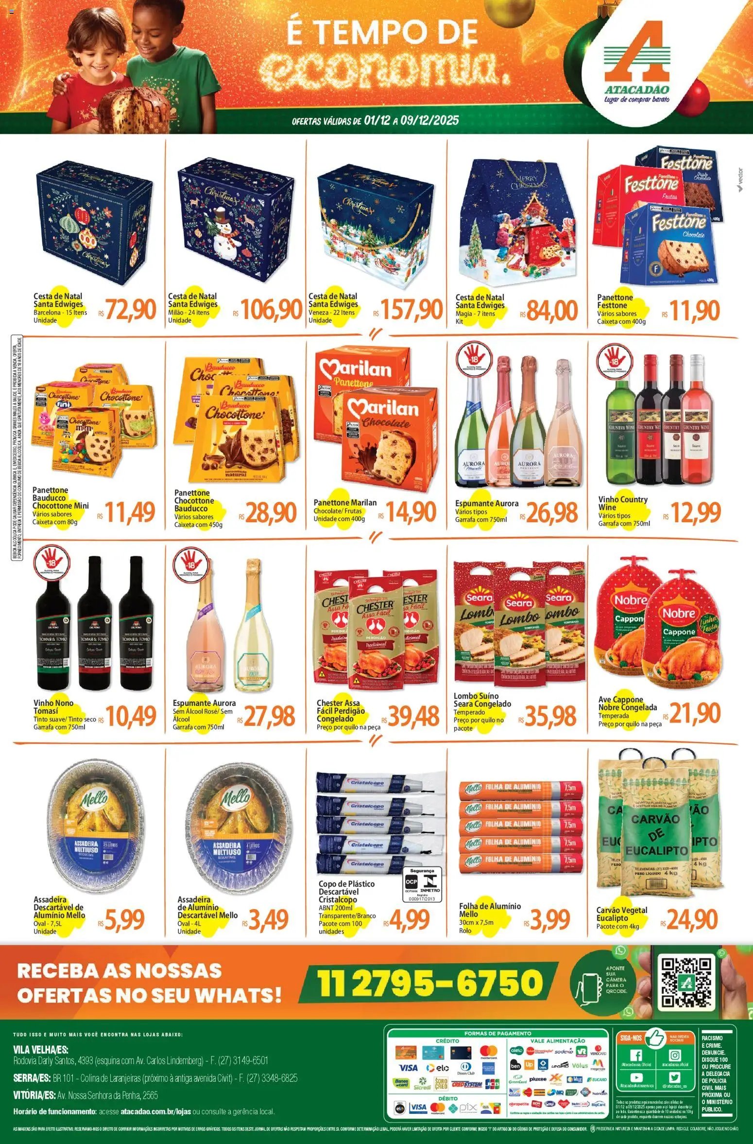 Atacadão folheto a partir de 01/12/2025 Ofertas - ES (2025-12-01 - 2025-12-09)