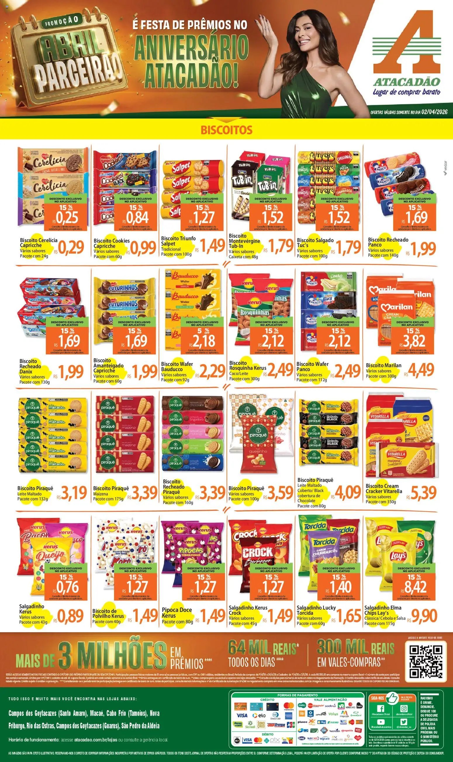 Atacadão folheto a partir de 02/04/2026 Atacadão ofertas - RJ (2026-04-02 - 2026-04-02)