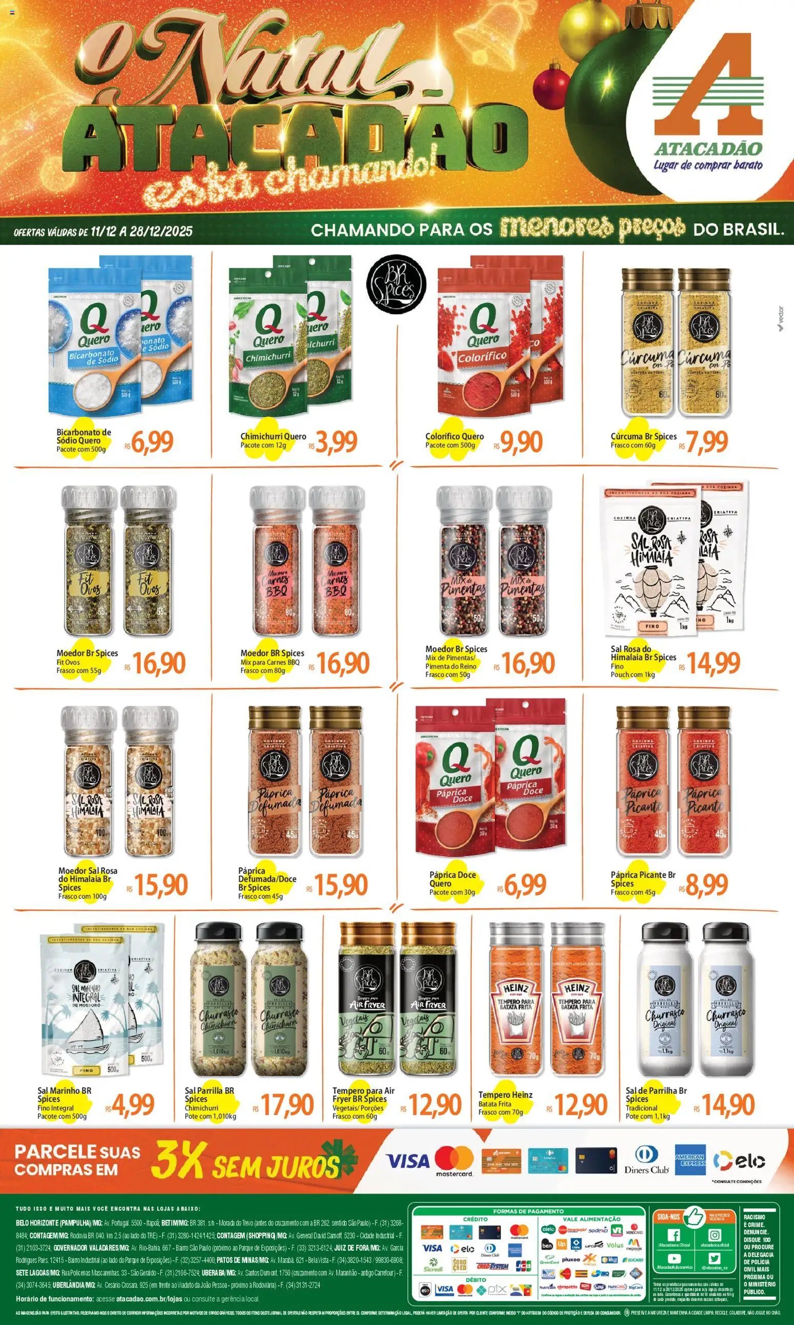 Atacadão folheto a partir de 11/12/2025 Ofertas - MG (2025-12-11 - 2025-12-28)