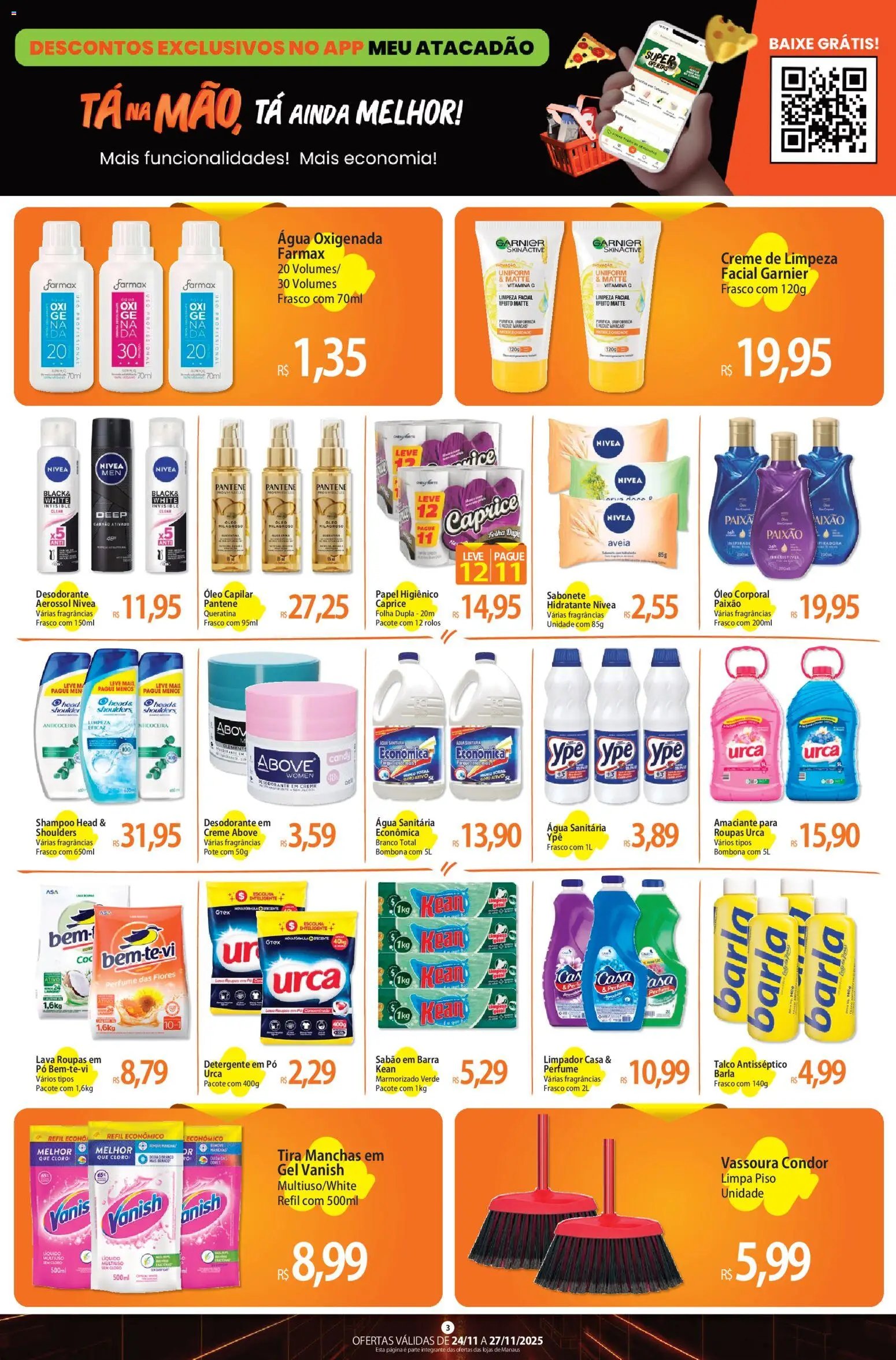 Atacadão folheto a partir de 24/11/2025 Ofertas - AM (2025-11-24 - 2025-11-27)