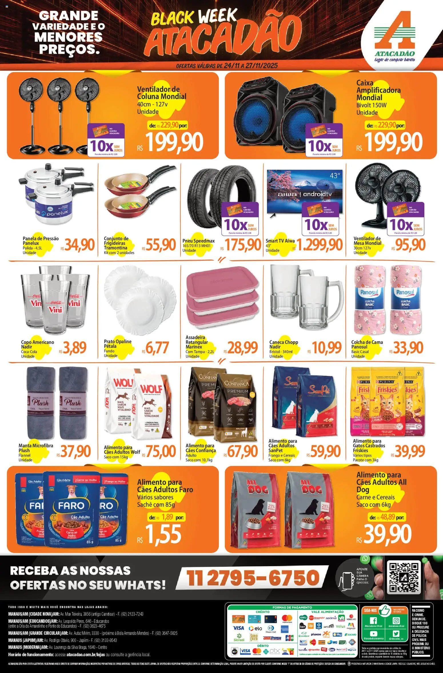 Atacadão folheto a partir de 24/11/2025 Ofertas - AM (2025-11-24 - 2025-11-27)