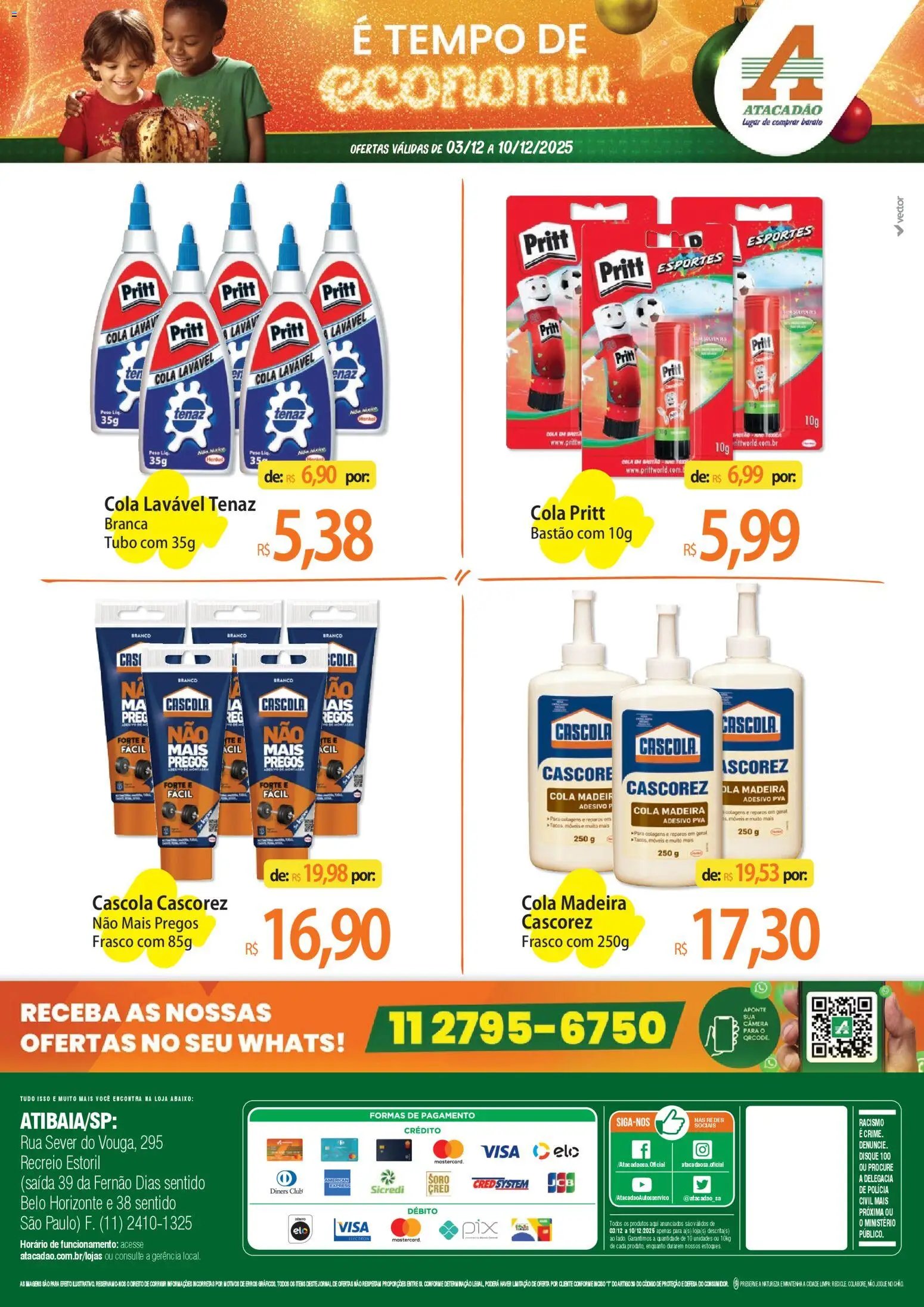 Atacadão folheto a partir de 03/12/2025 Ofertas - SP (2025-12-03 - 2025-12-10)
