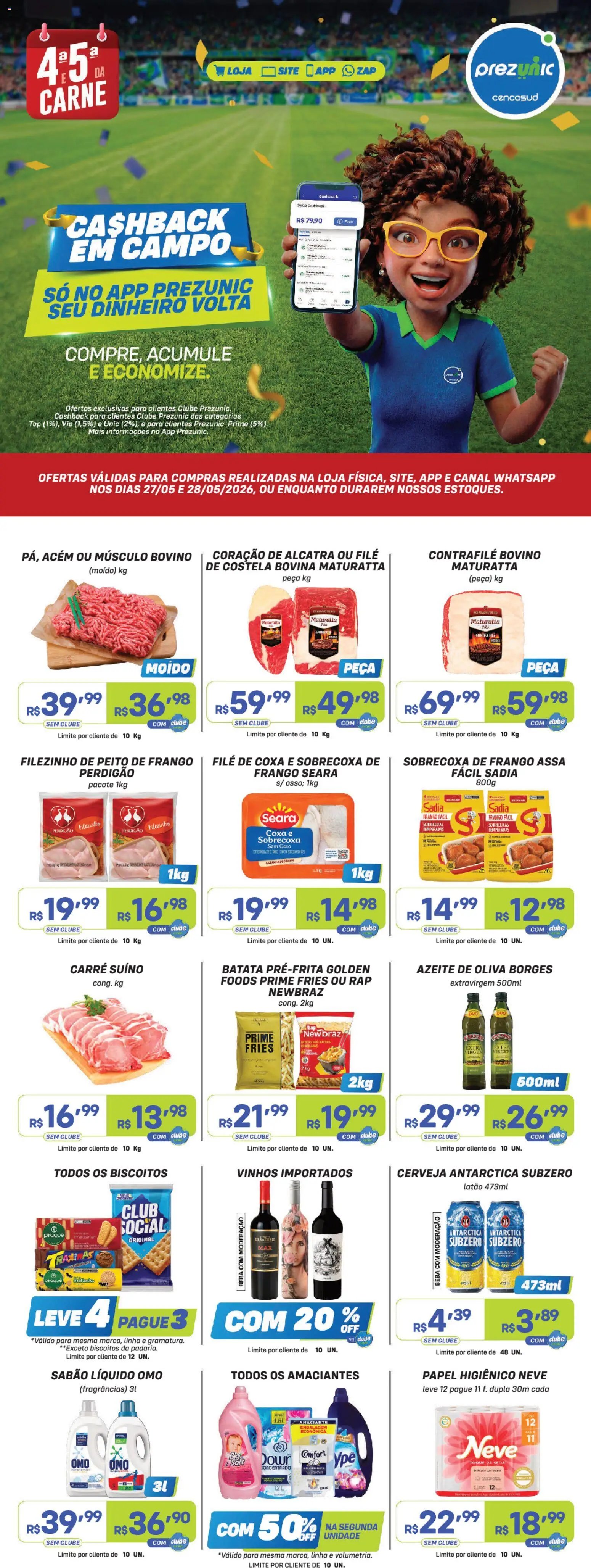 Prezunic folheto a partir de 27/05/2026 Prezunic ofertas (2026-05-27 - 2026-05-28)