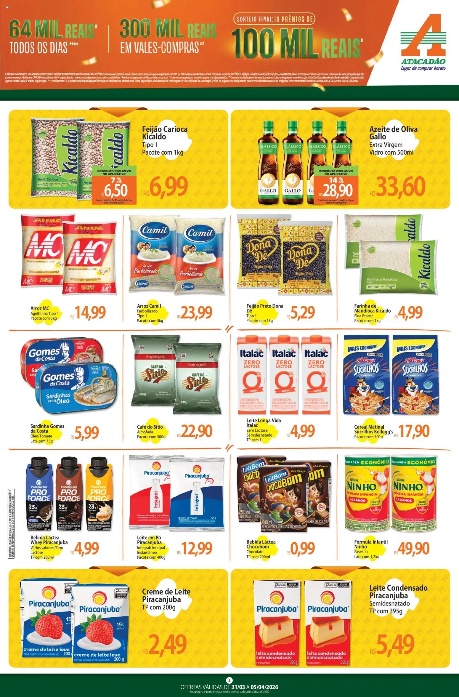 Atacadão folheto a partir de 31/03/2026 Atacadão ofertas - GO (2026-03-31 - 2026-04-05)