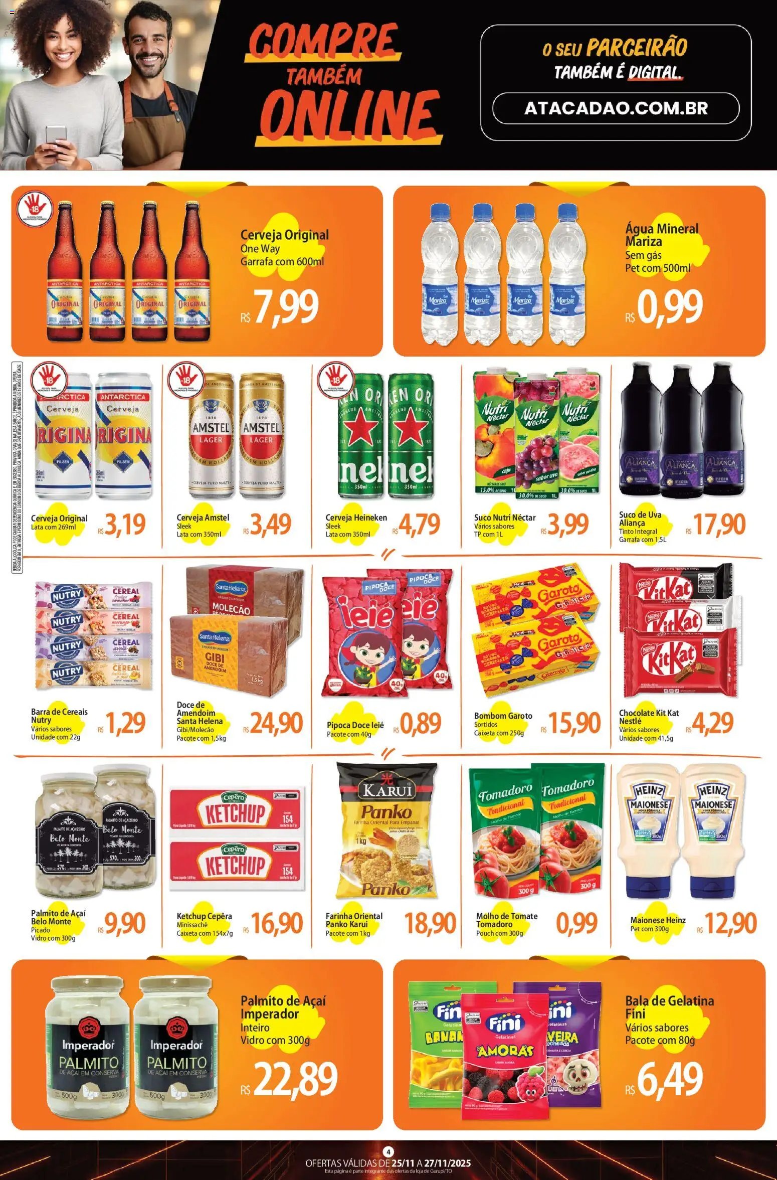 Atacadão folheto a partir de 25/11/2025 Ofertas - TO (2025-11-25 - 2025-11-27)