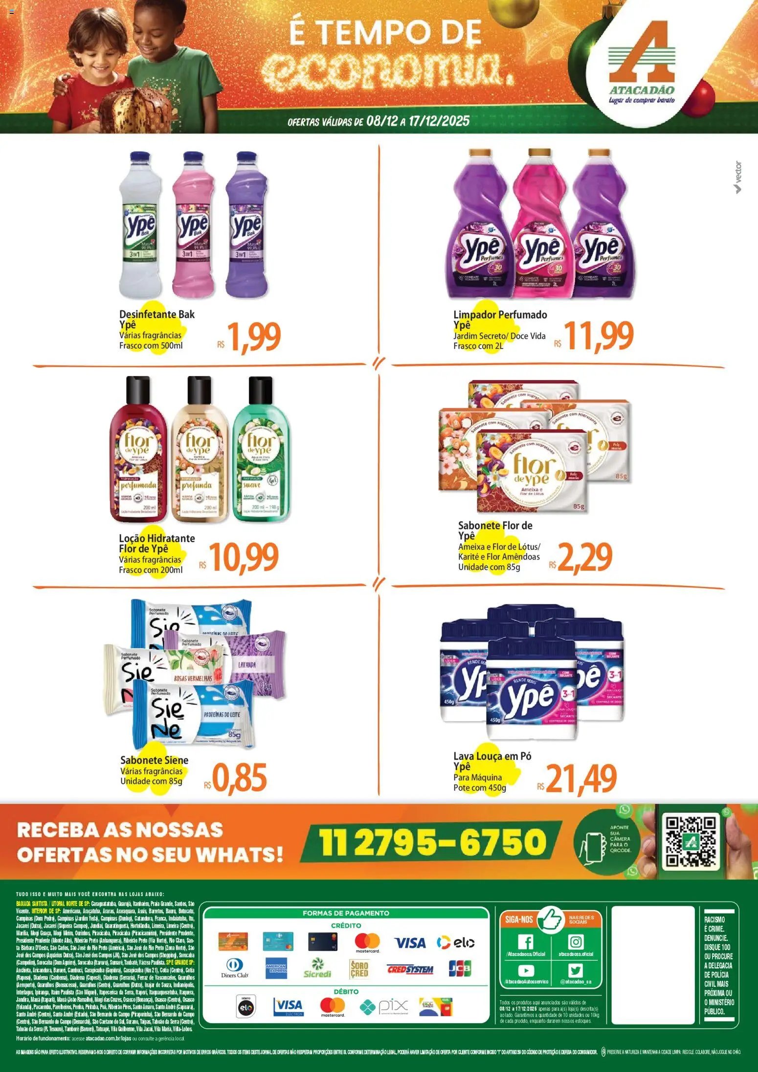 Atacadão folheto a partir de 08/12/2025 Ofertas - SP (2025-12-08 - 2025-12-17)