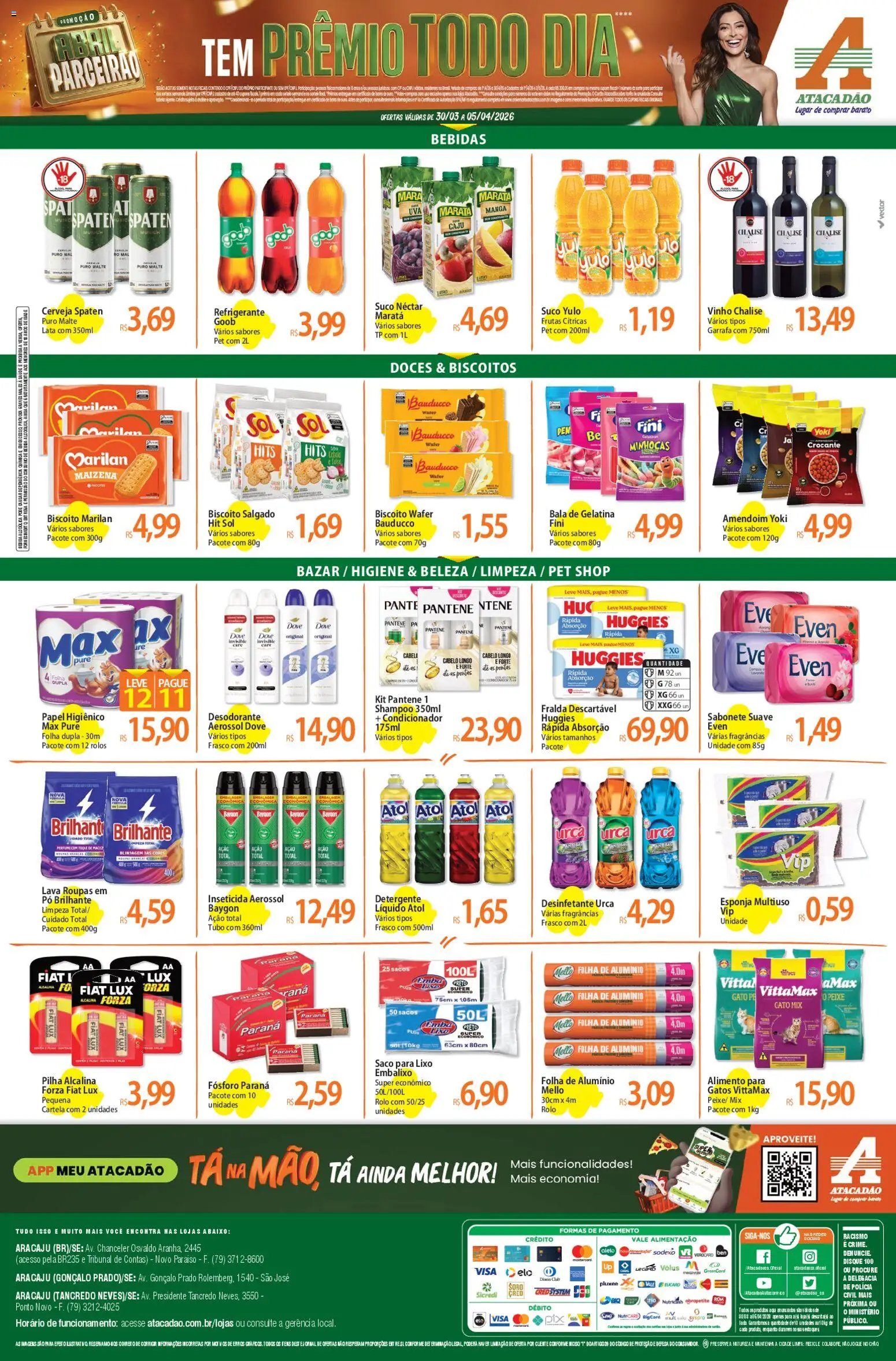 Atacadão folheto a partir de 30/03/2026 Atacadão - Ofertas da semana (2026-03-30 - 2026-04-05)