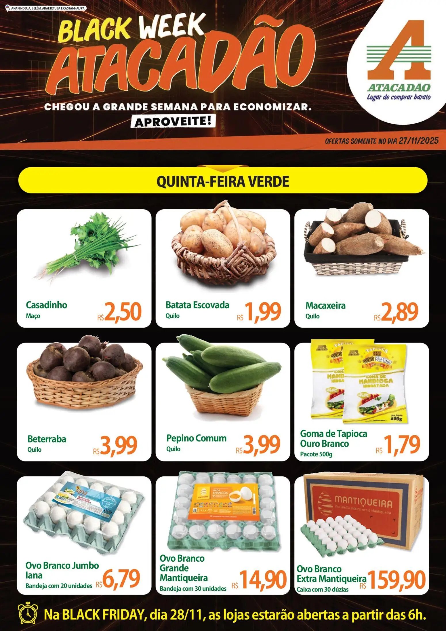 Atacadão folheto a partir de 27/11/2025 Ofertas - PA (2025-11-27 - 2025-11-27)