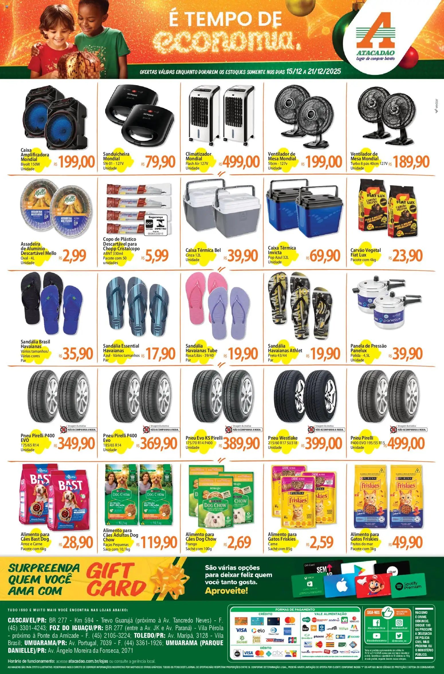 Atacadão folheto a partir de 15/12/2025 Ofertas - PR (2025-12-15 - 2025-12-21)