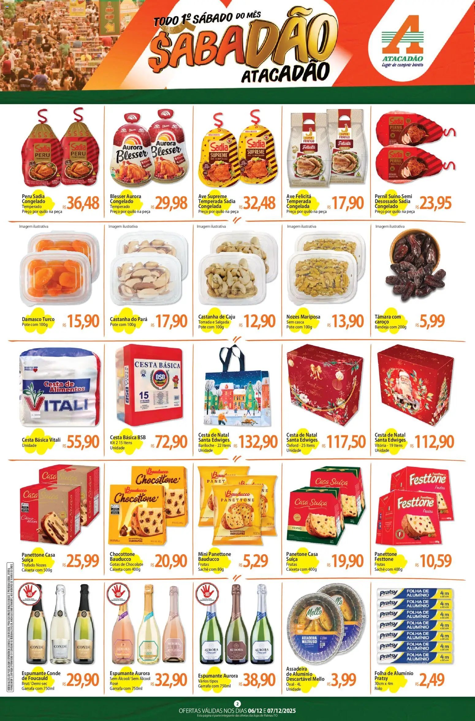 Atacadão folheto a partir de 06/12/2025 Ofertas - TO (2025-12-06 - 2025-12-07)