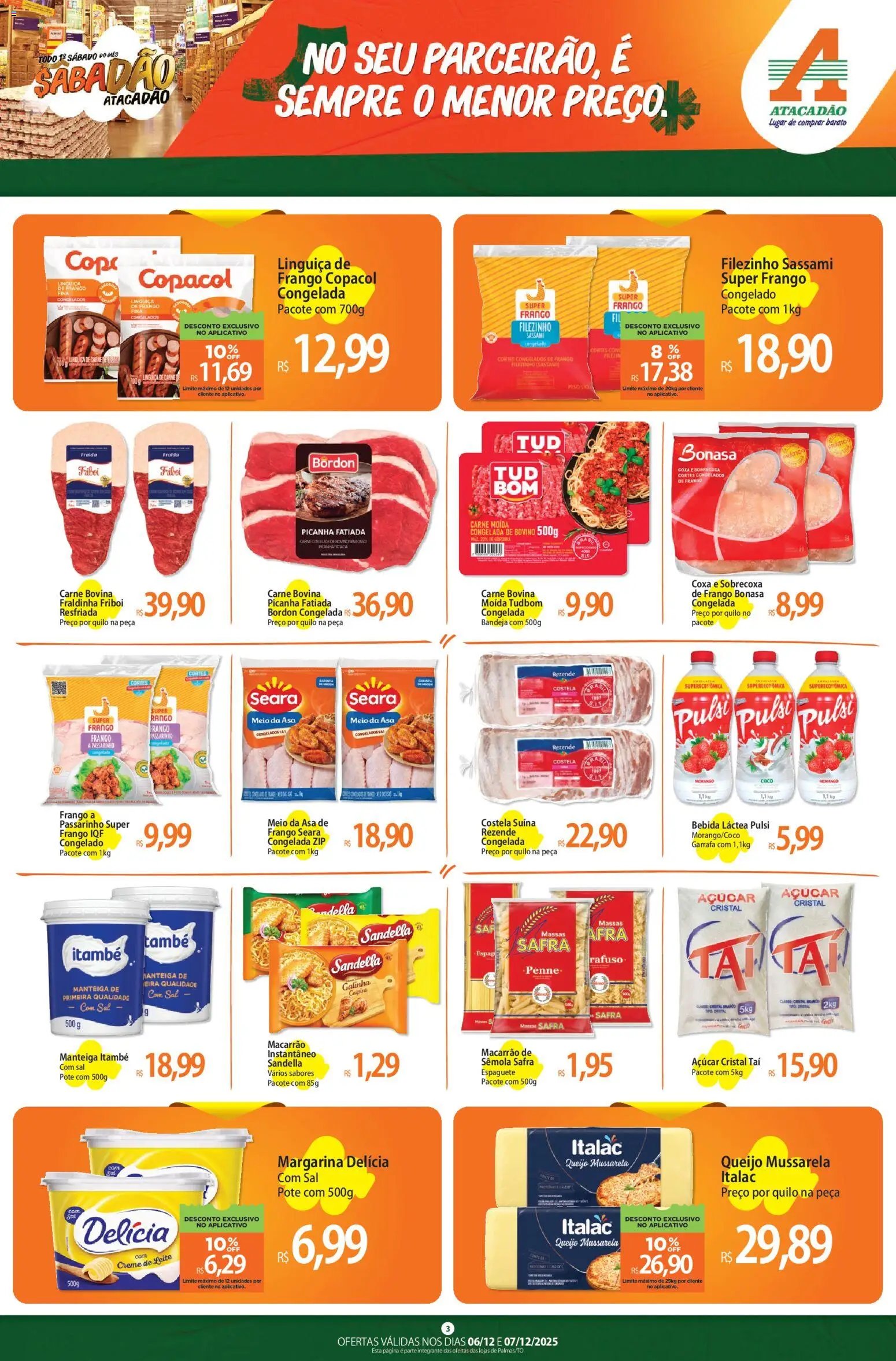 Atacadão folheto a partir de 06/12/2025 Ofertas - TO (2025-12-06 - 2025-12-07)