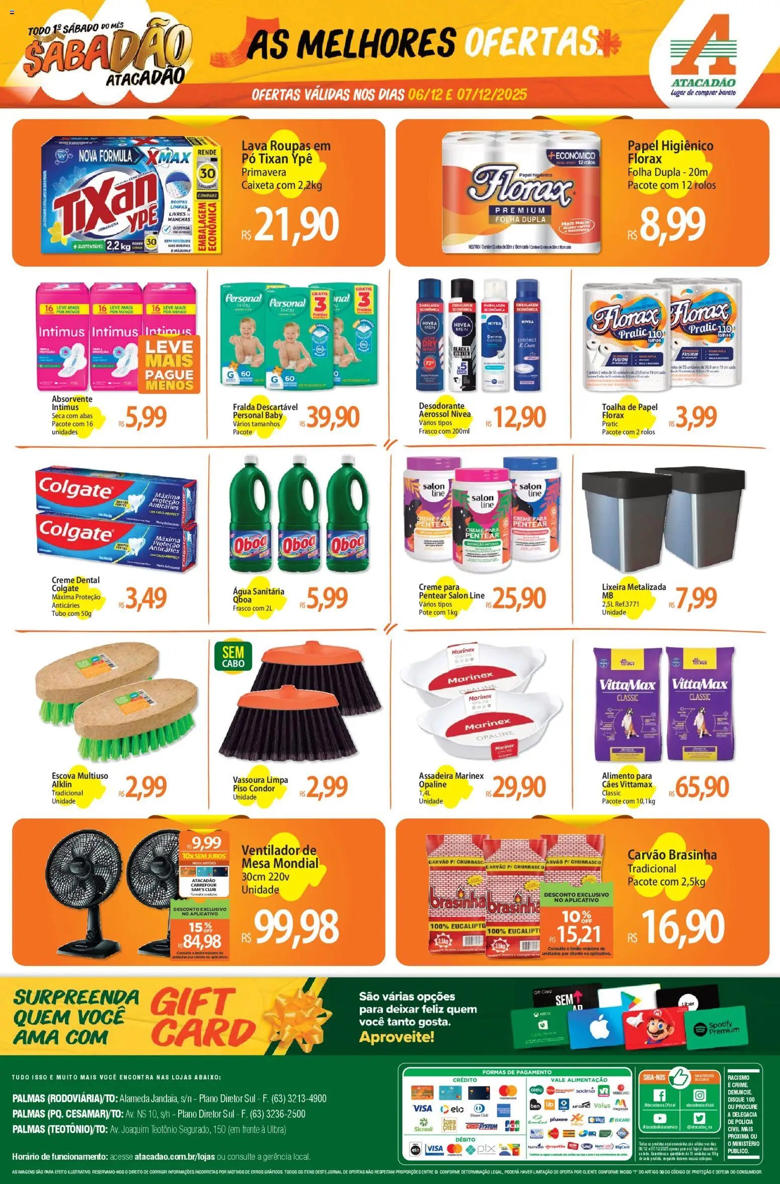 Atacadão folheto a partir de 06/12/2025 Ofertas - TO (2025-12-06 - 2025-12-07)