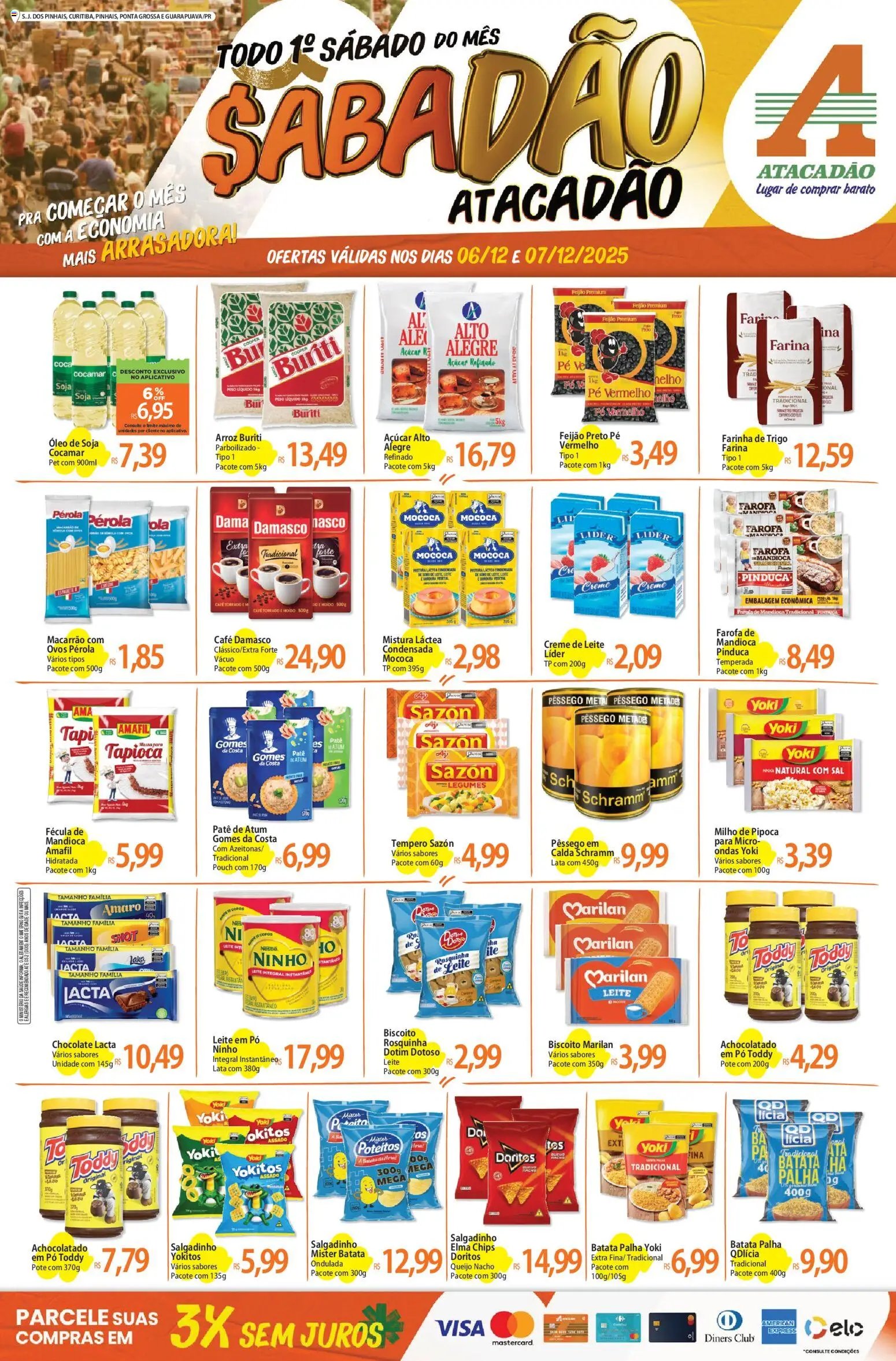 Atacadão folheto a partir de 06/12/2025 Ofertas - PR (2025-12-06 - 2025-12-07)
