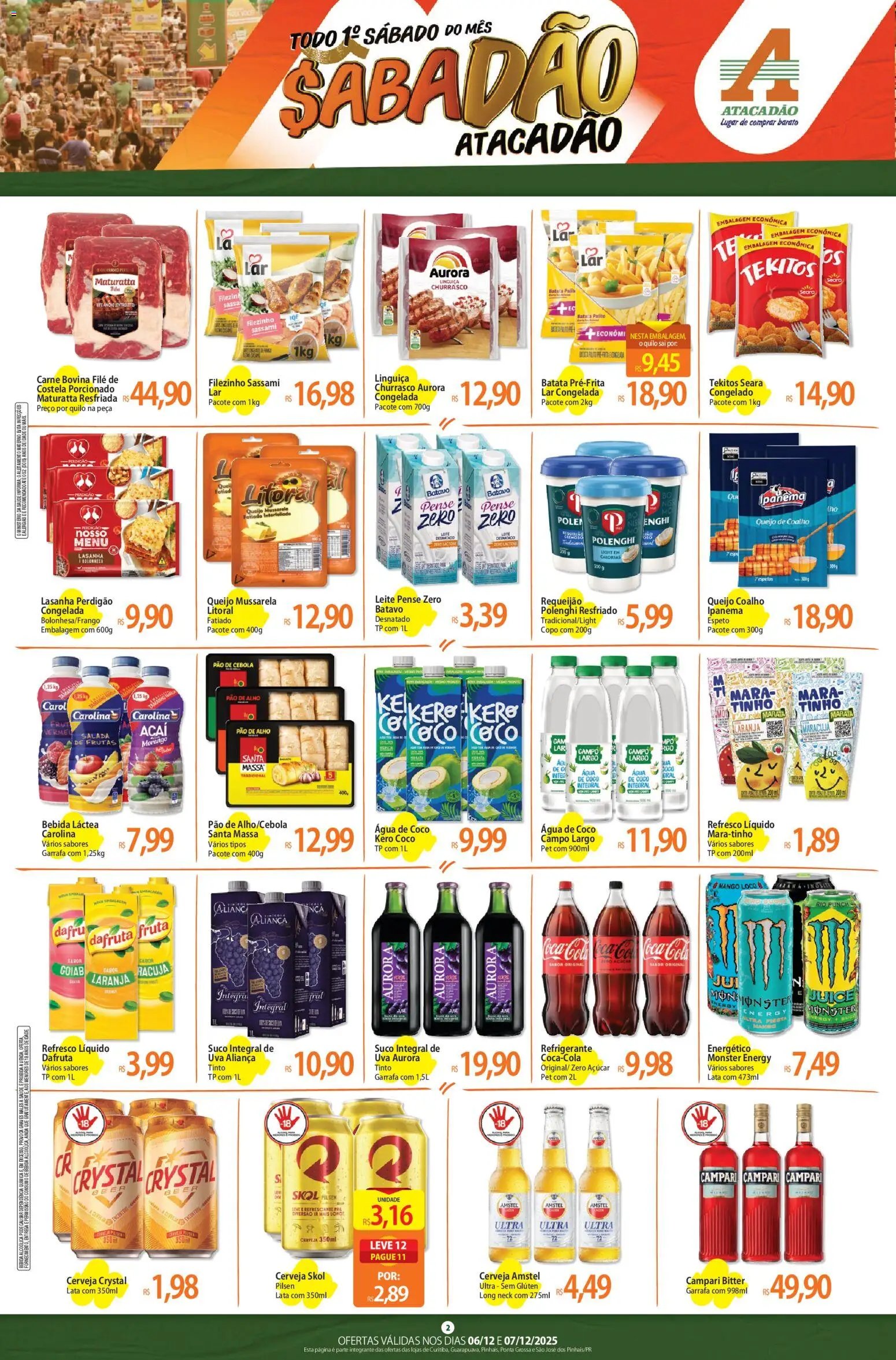 Atacadão folheto a partir de 06/12/2025 Ofertas - PR (2025-12-06 - 2025-12-07)