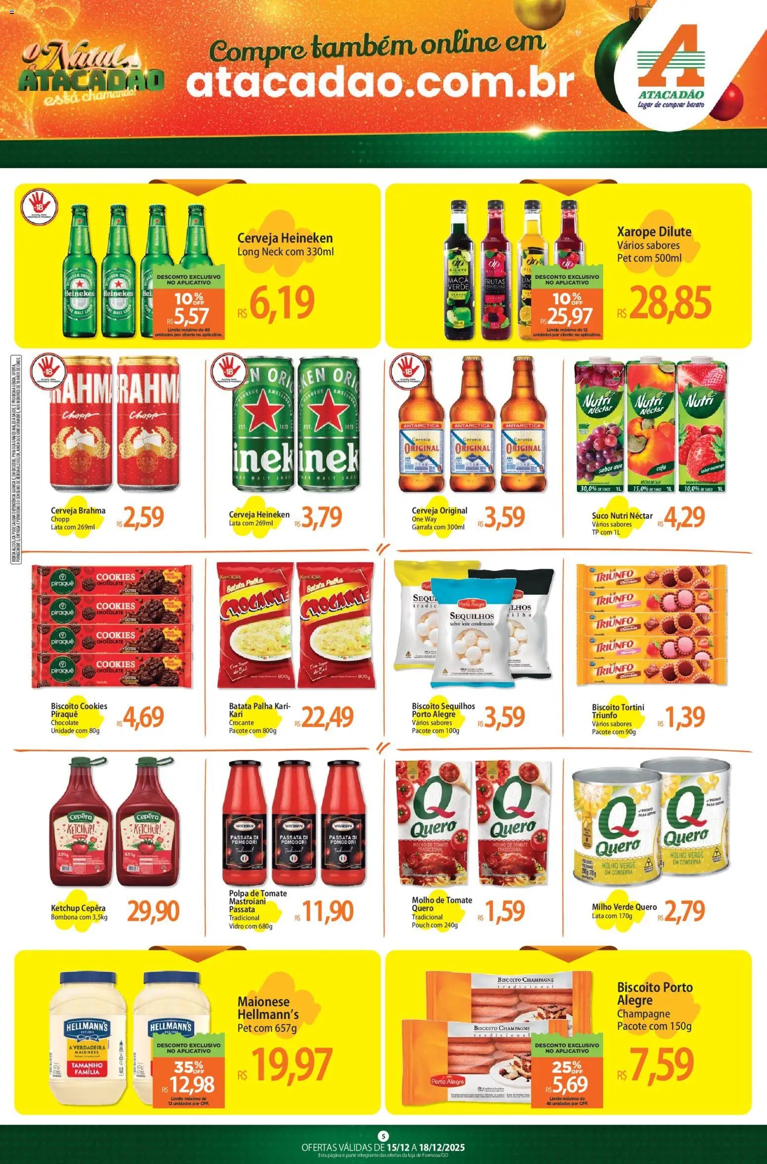 Atacadão folheto a partir de 15/12/2025 Ofertas - GO (2025-12-15 - 2025-12-18)