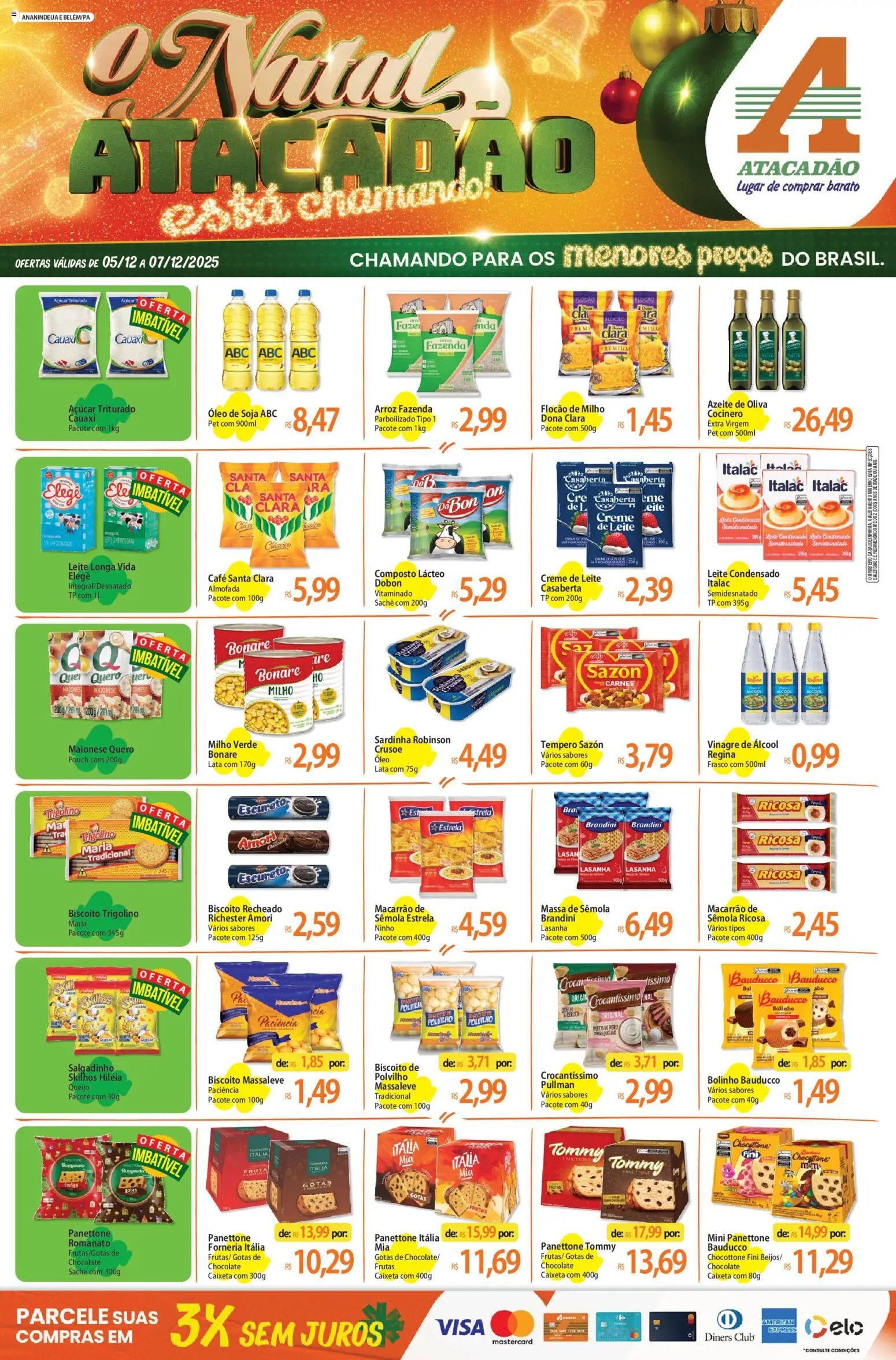 Atacadão folheto a partir de 05/12/2025 Ofertas - PA (2025-12-05 - 2025-12-07)