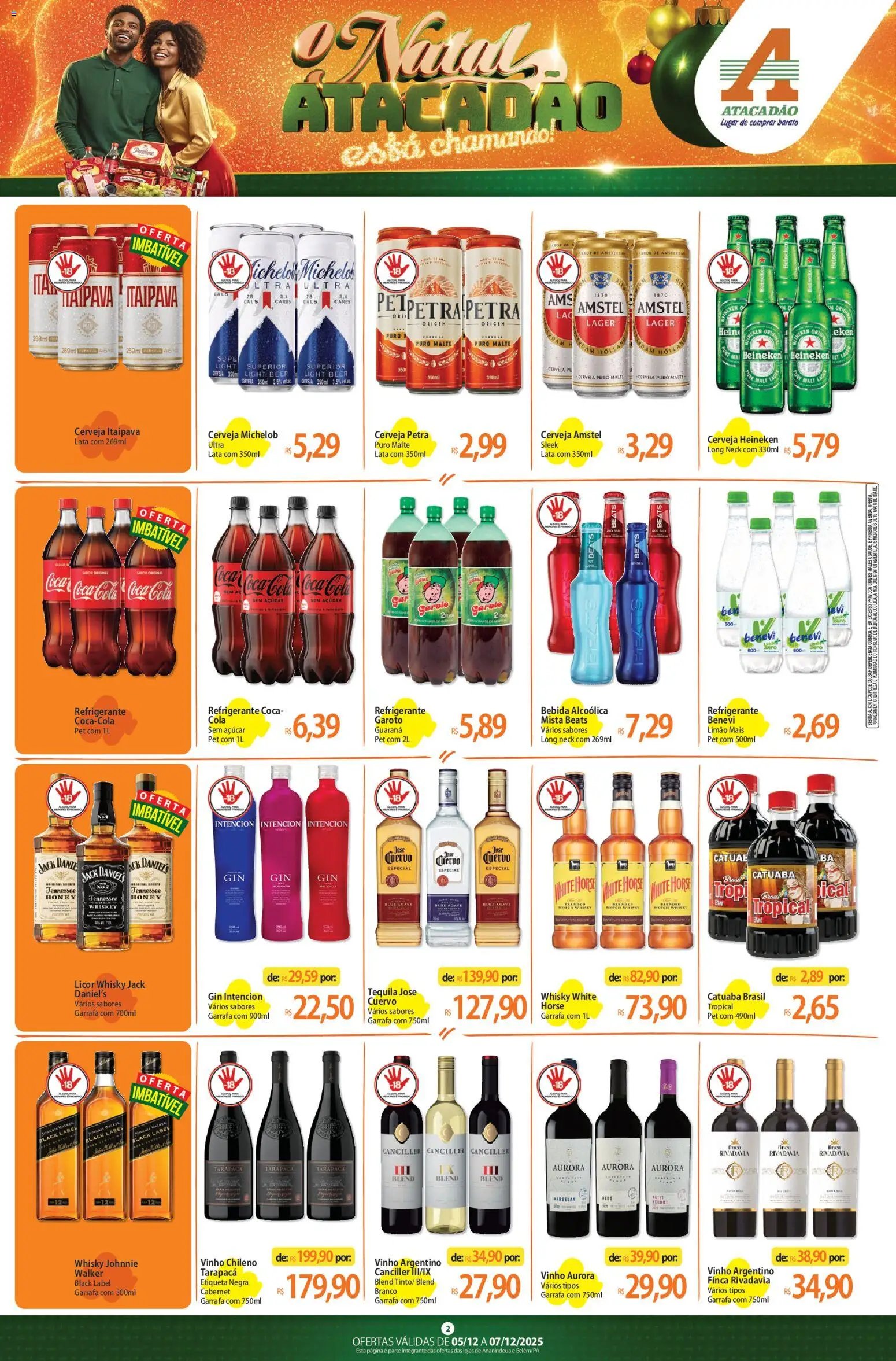Atacadão folheto a partir de 05/12/2025 Ofertas - PA (2025-12-05 - 2025-12-07)