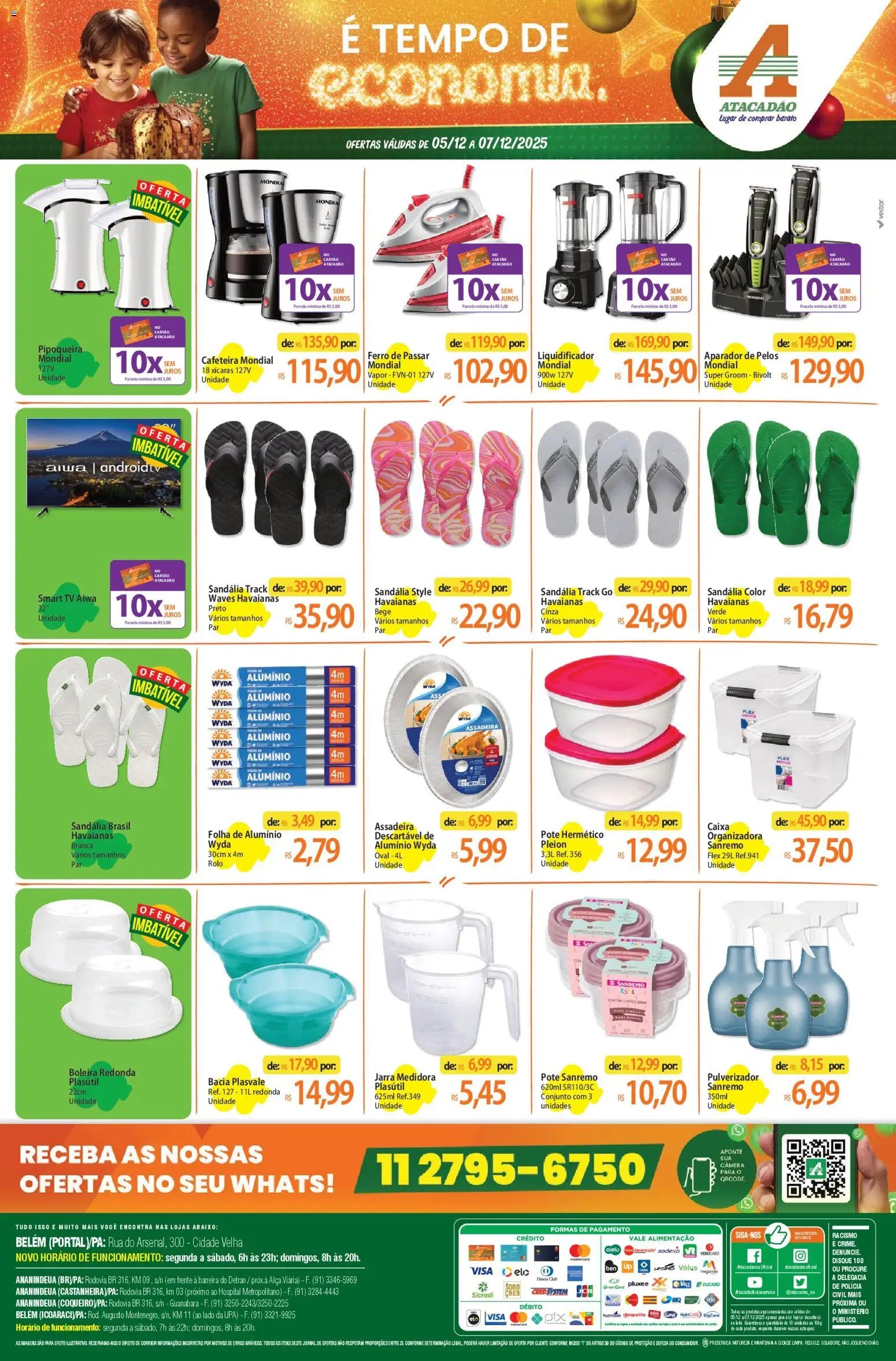 Atacadão folheto a partir de 05/12/2025 Ofertas - PA (2025-12-05 - 2025-12-07)