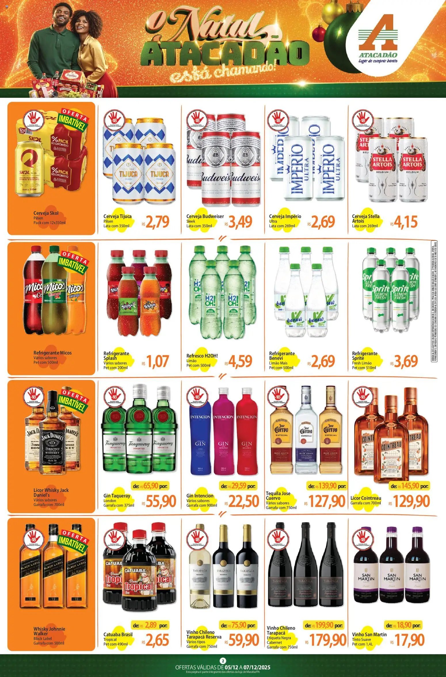 Atacadão folheto a partir de 05/12/2025 Ofertas - PA (2025-12-05 - 2025-12-07)