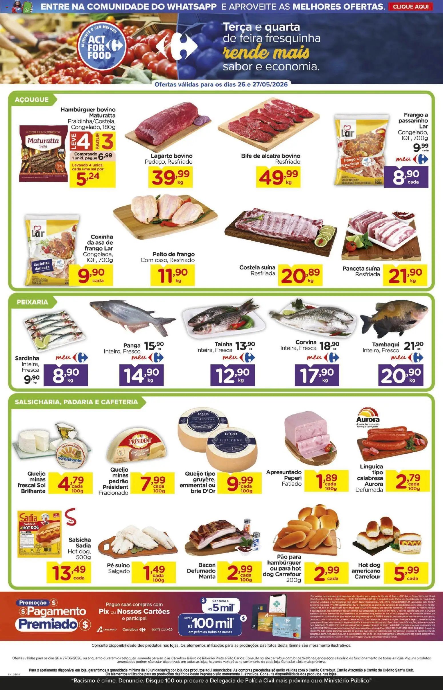 Carrefour Bairro folheto a partir de 26/05/2026 Carrefour Bairro ofertas Feira (2026-05-26 - 2026-05-27)