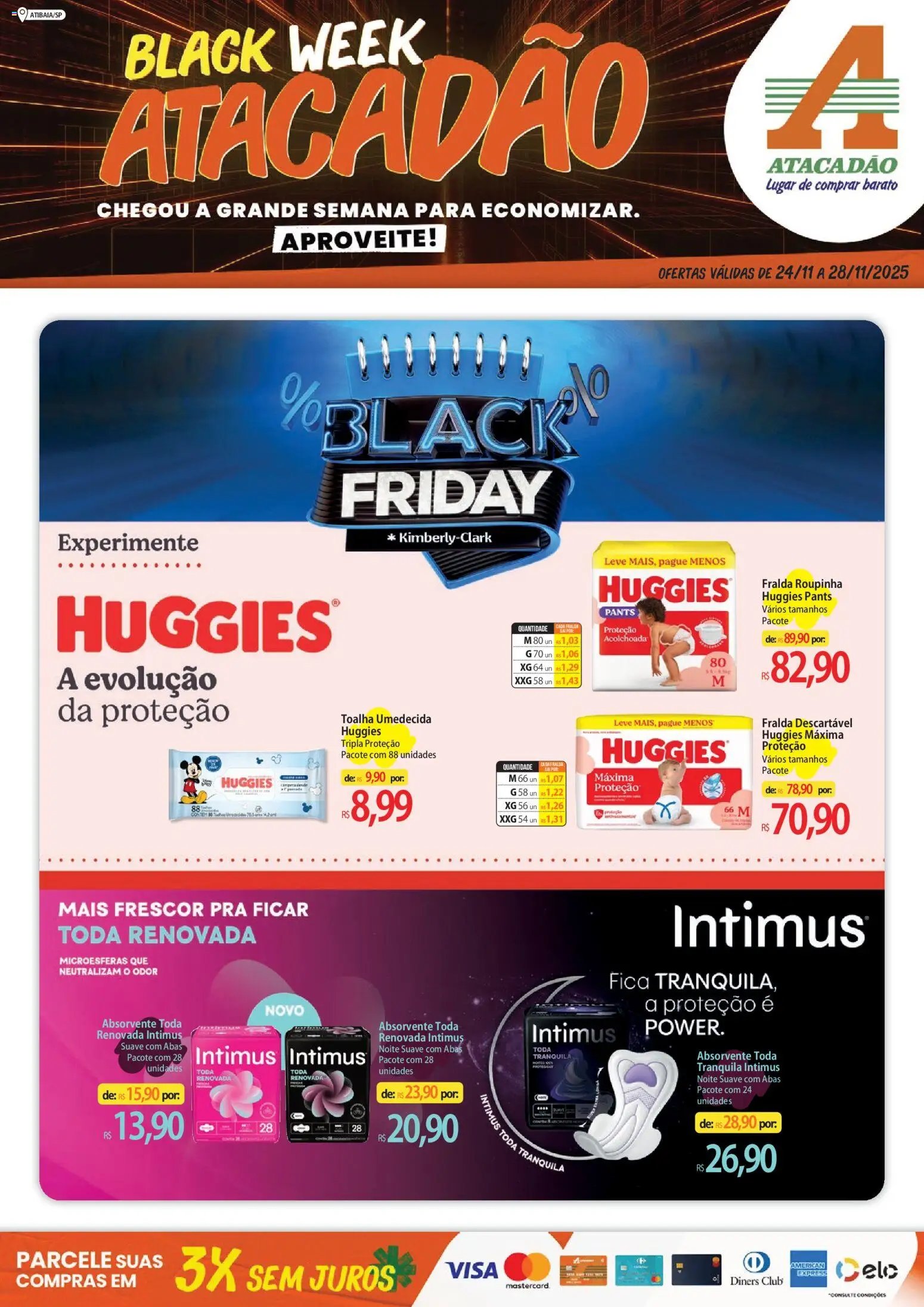 Atacadão folheto a partir de 24/11/2025 Ofertas - SP (2025-11-24 - 2025-11-28)