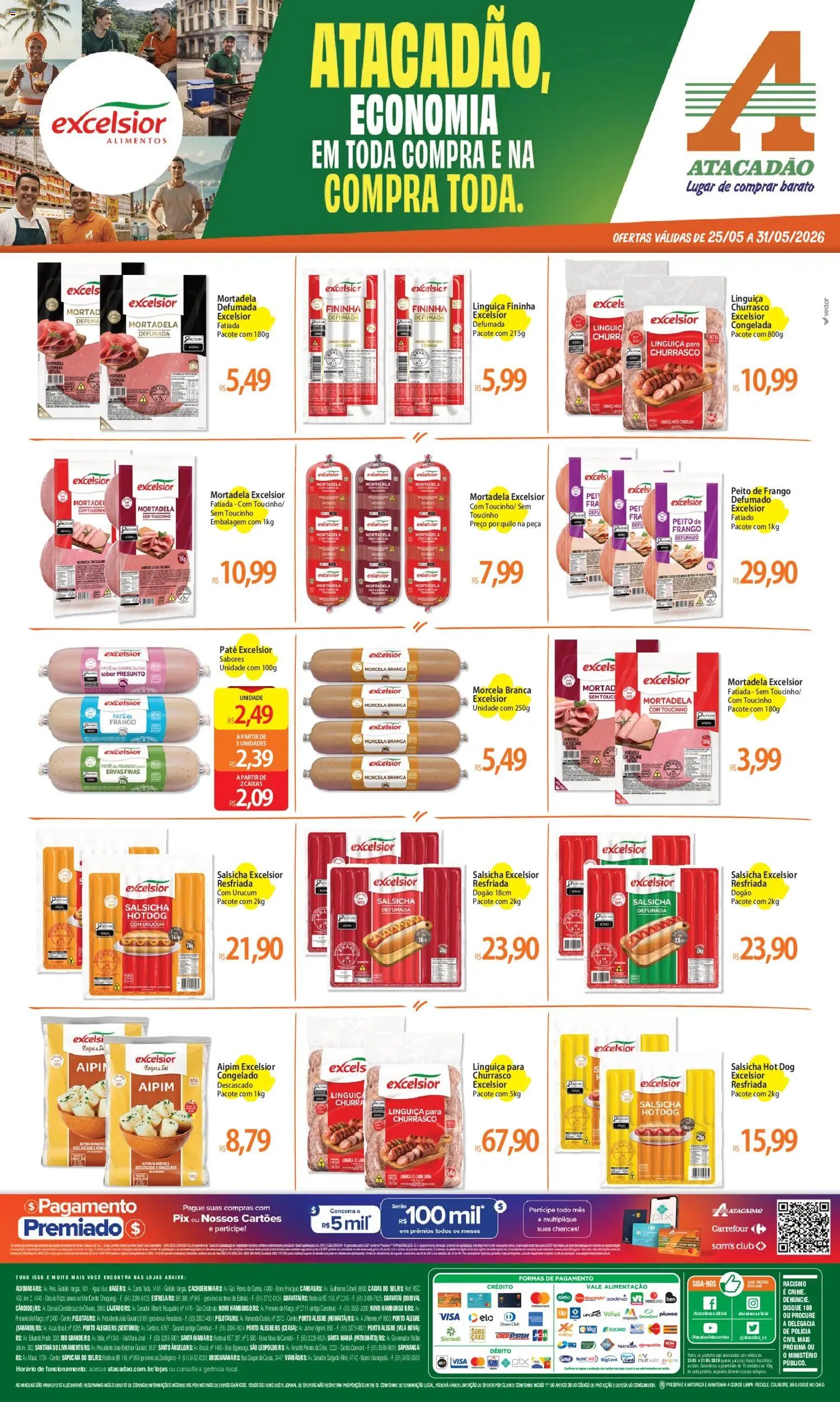 Atacadão folheto a partir de 25/05/2026 Atacadão ofertas - RS (2026-05-25 - 2026-05-31)