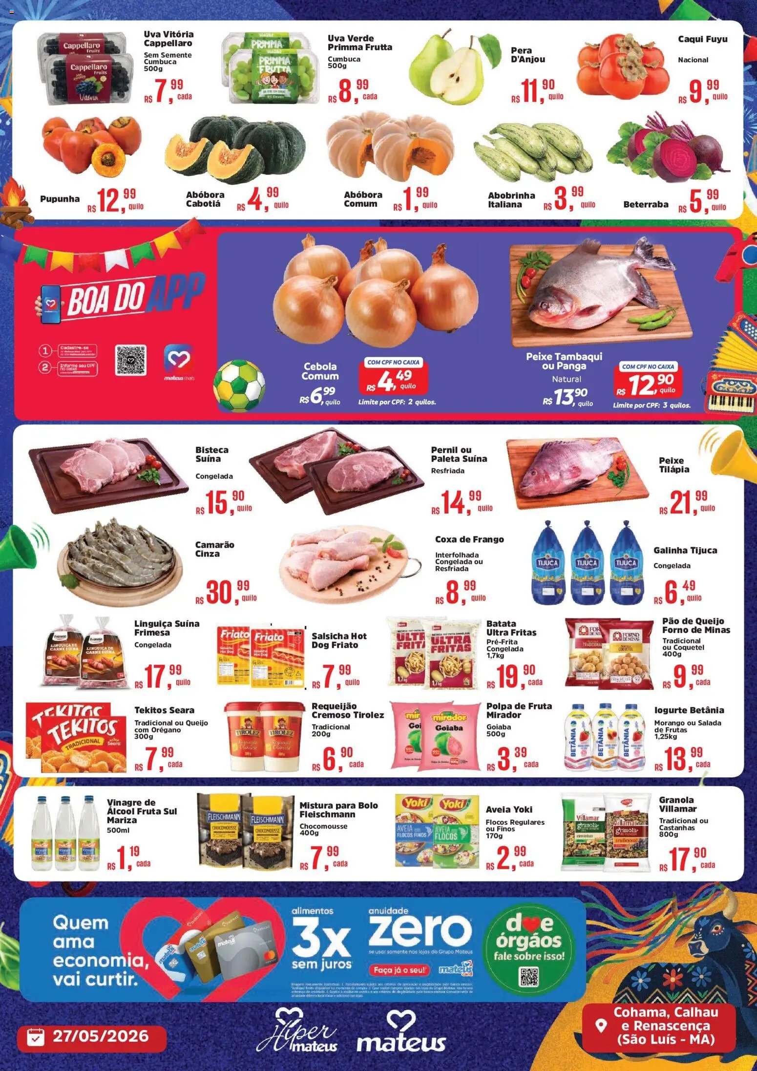 Mateus folheto a partir de 27/05/2026 Mateus ofertas Quarta do Horti (2026-05-27 - 2026-05-27)