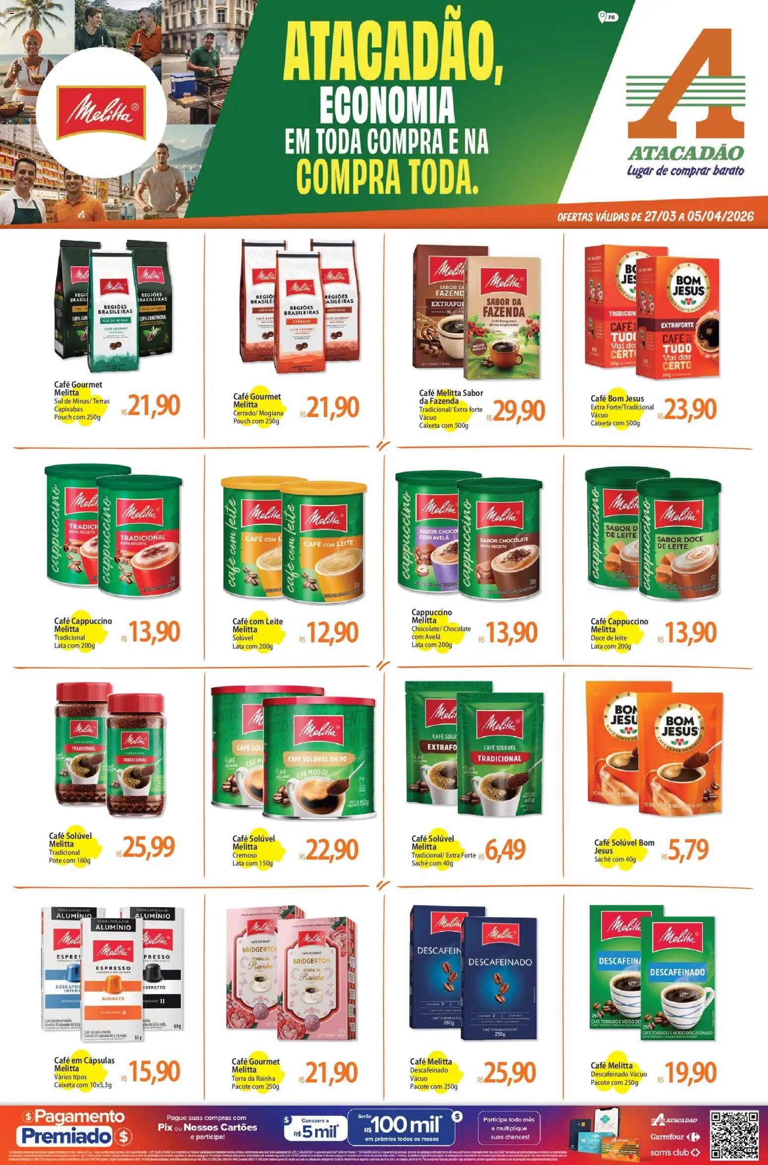 Atacadão folheto a partir de 27/03/2026 Atacadão ofertas - PR (2026-03-27 - 2026-04-05)