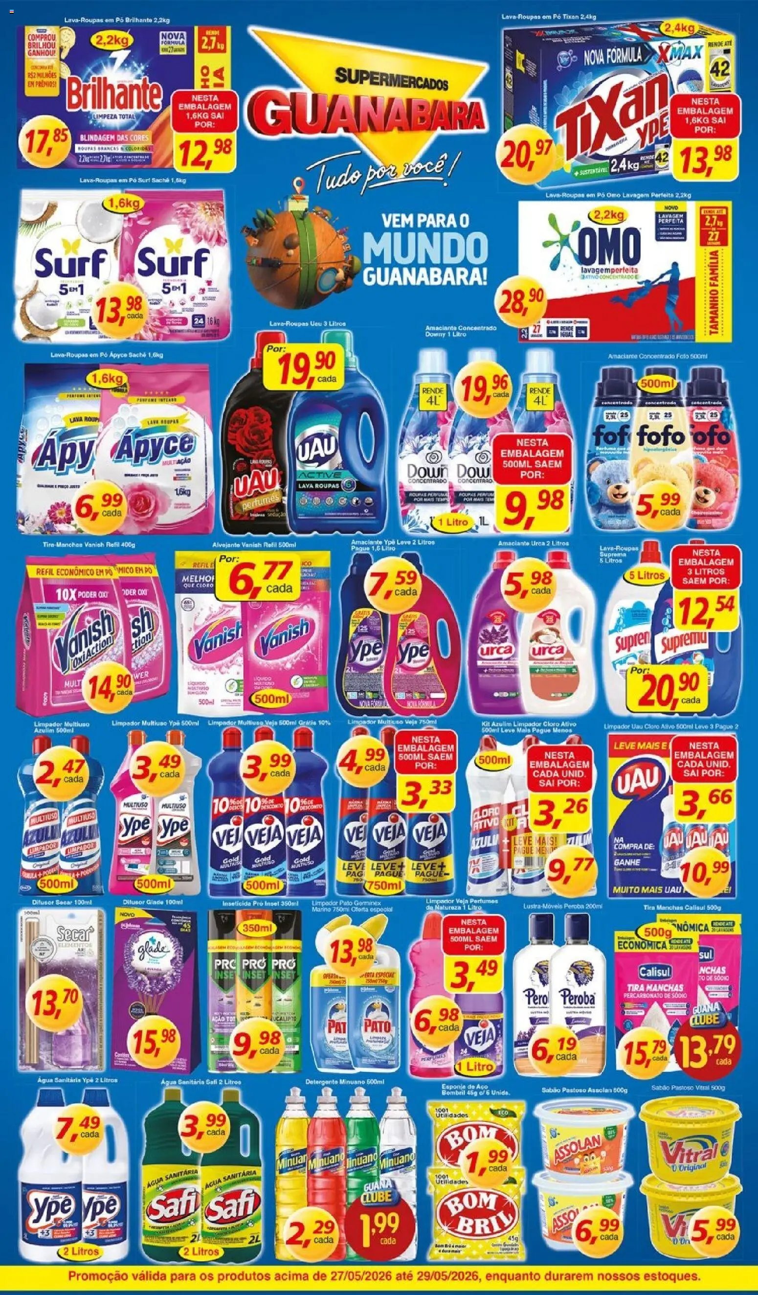 Supermercados Guanabara folheto a partir de 27/05/2026 Guanabara promoção (2026-05-27 - 2026-05-29)