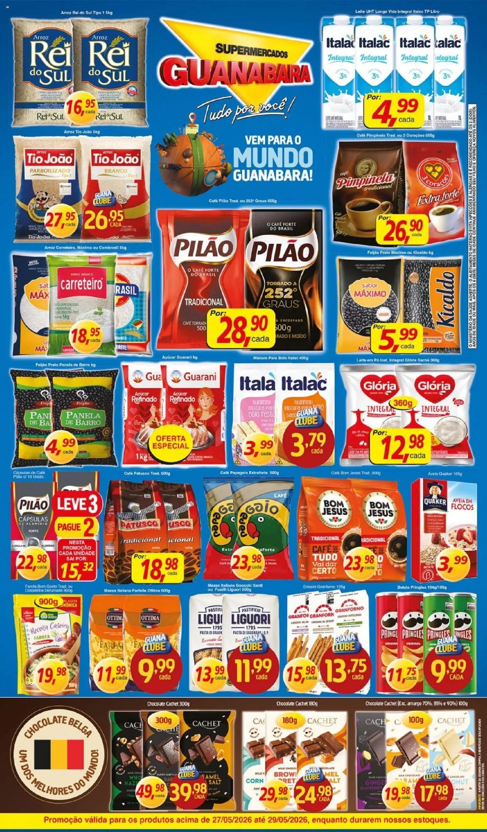 Supermercados Guanabara folheto a partir de 27/05/2026 Guanabara promoção (2026-05-27 - 2026-05-29)