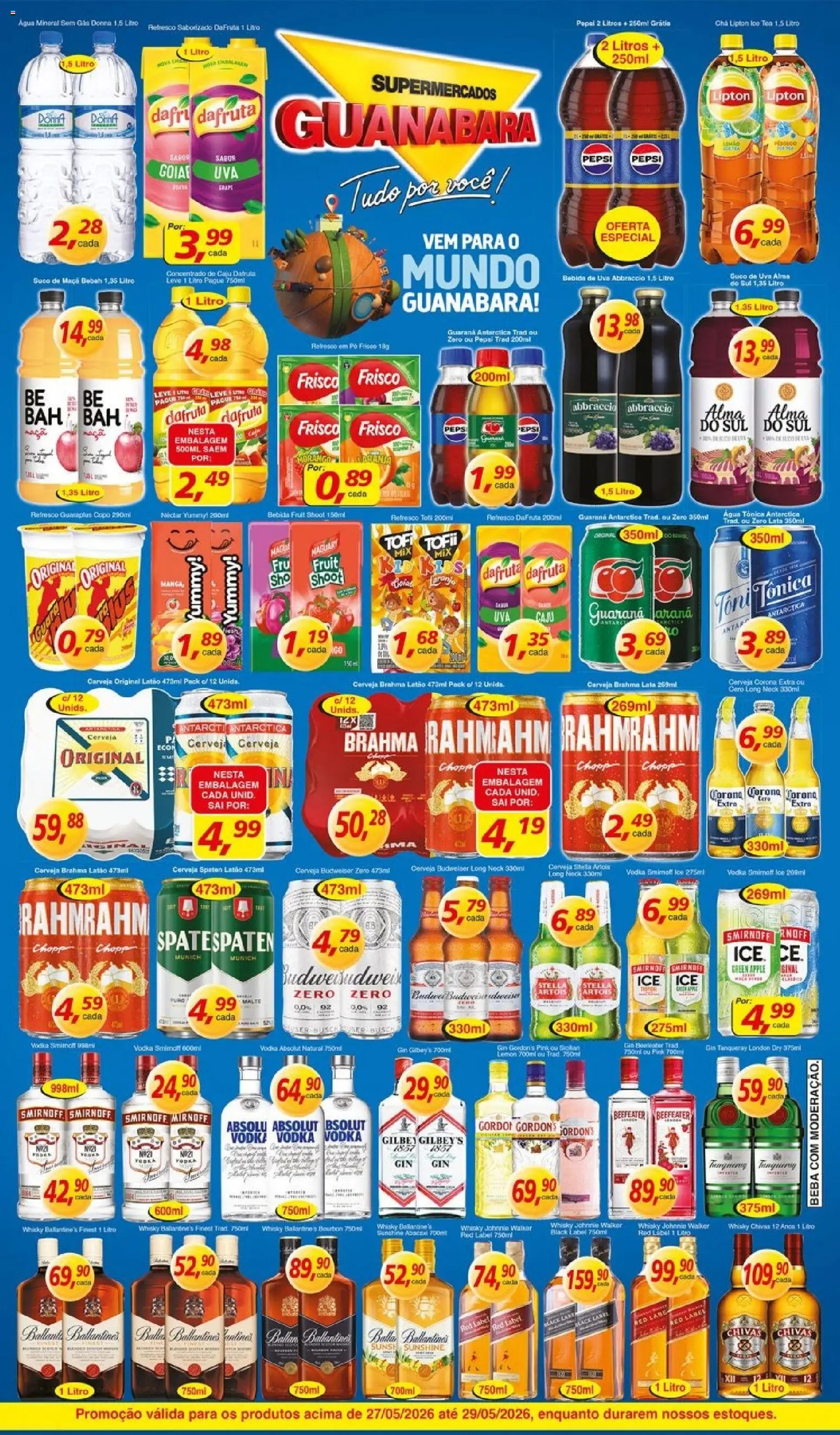 Supermercados Guanabara folheto a partir de 27/05/2026 Guanabara promoção (2026-05-27 - 2026-05-29)