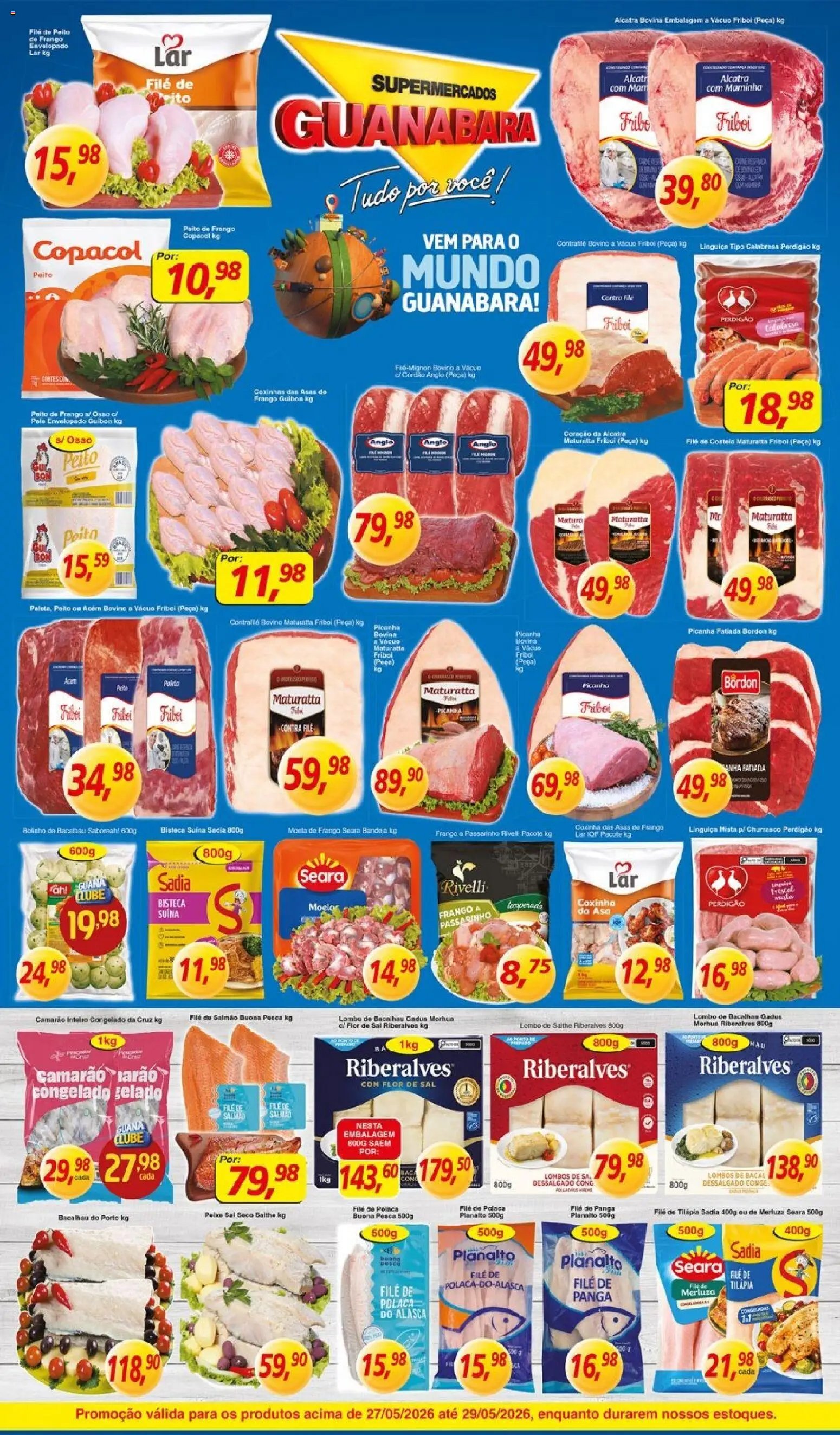 Supermercados Guanabara folheto a partir de 27/05/2026 Guanabara promoção (2026-05-27 - 2026-05-29)