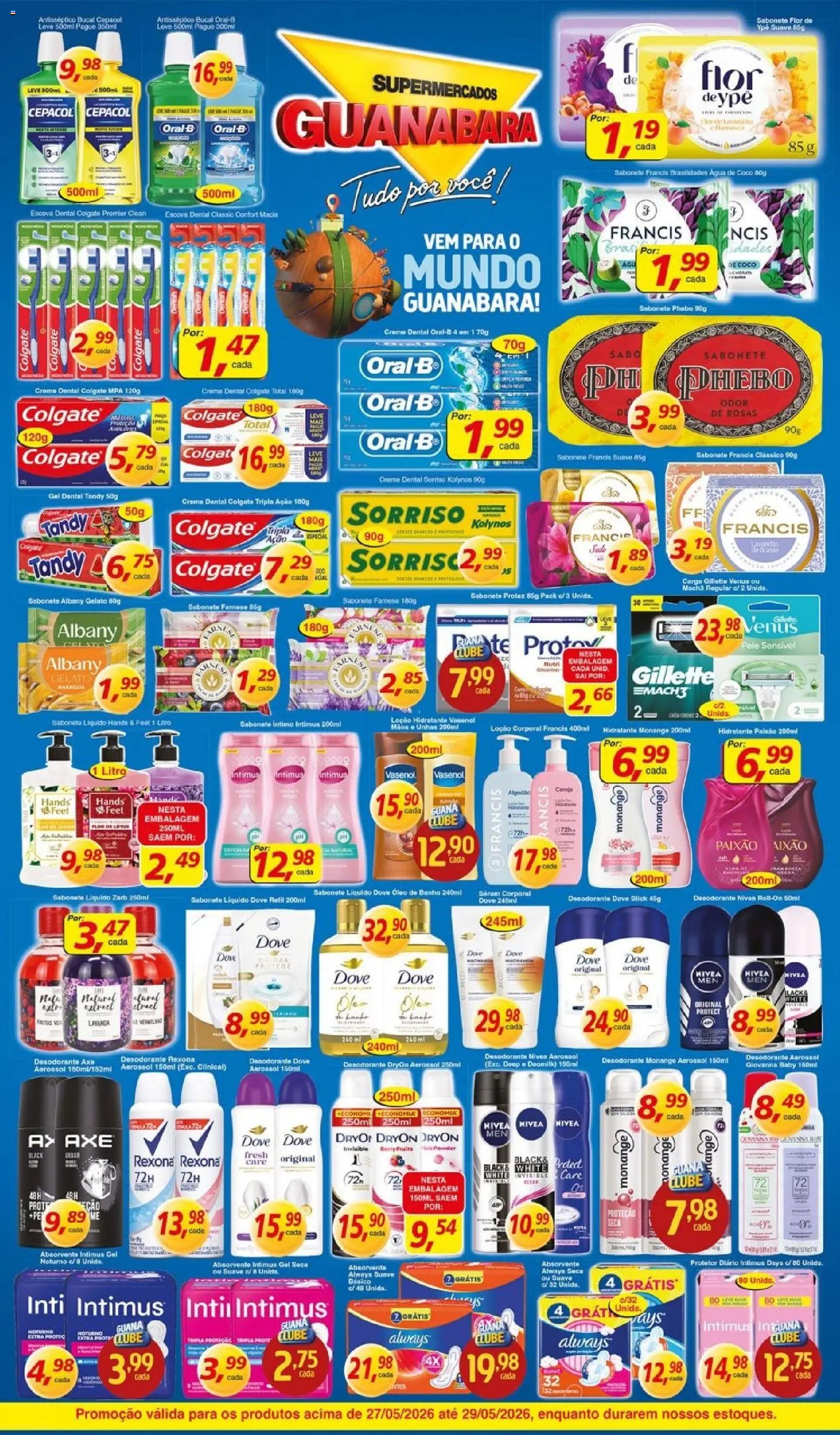 Supermercados Guanabara folheto a partir de 27/05/2026 Guanabara promoção (2026-05-27 - 2026-05-29)