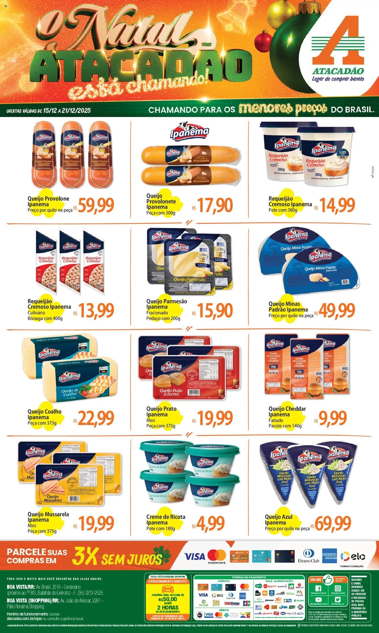 Atacadão folheto a partir de 15/12/2025 Ofertas - RR (2025-12-15 - 2025-12-21)