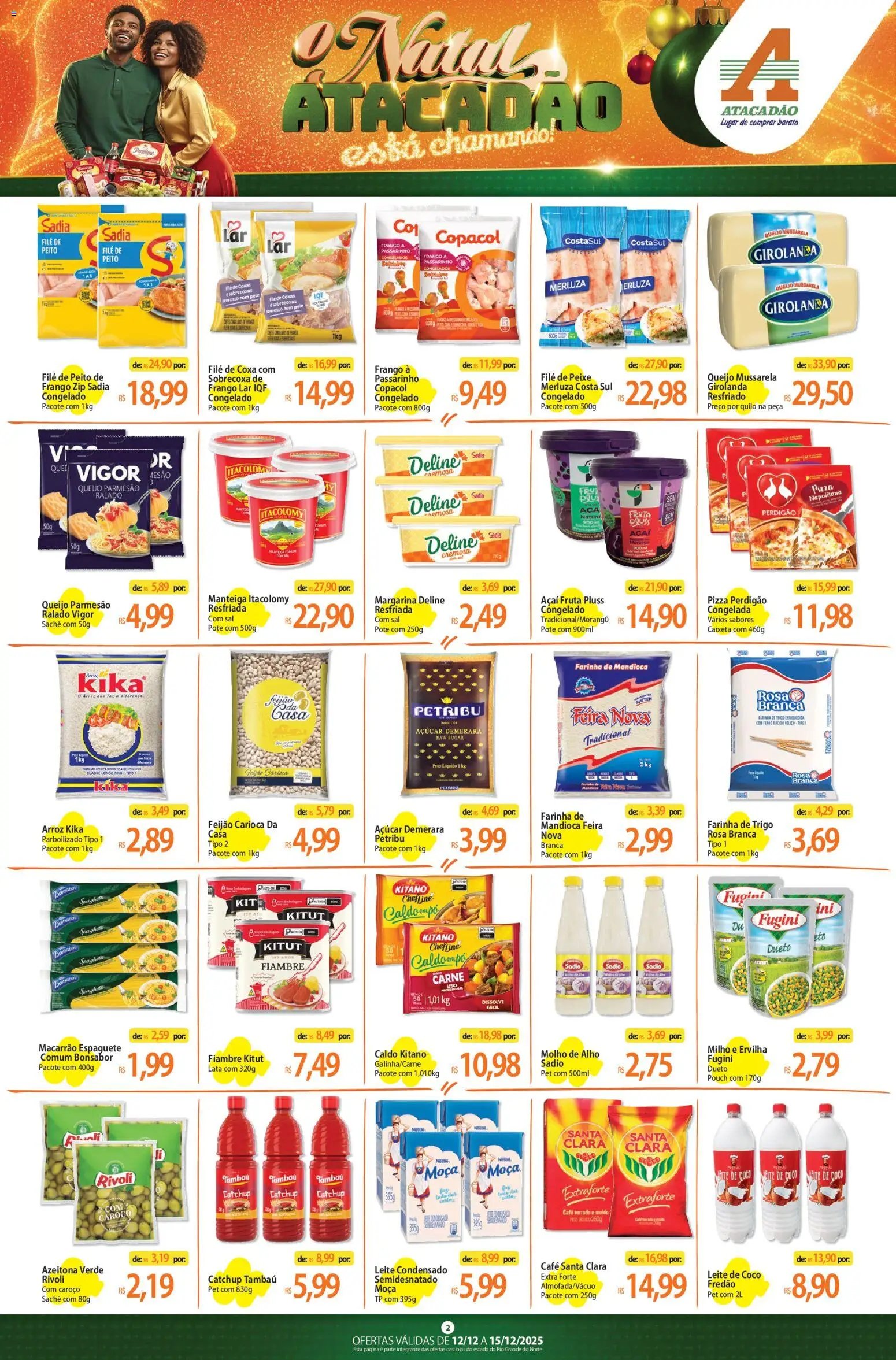 Atacadão folheto a partir de 12/12/2025 Ofertas - RN (2025-12-12 - 2025-12-15)