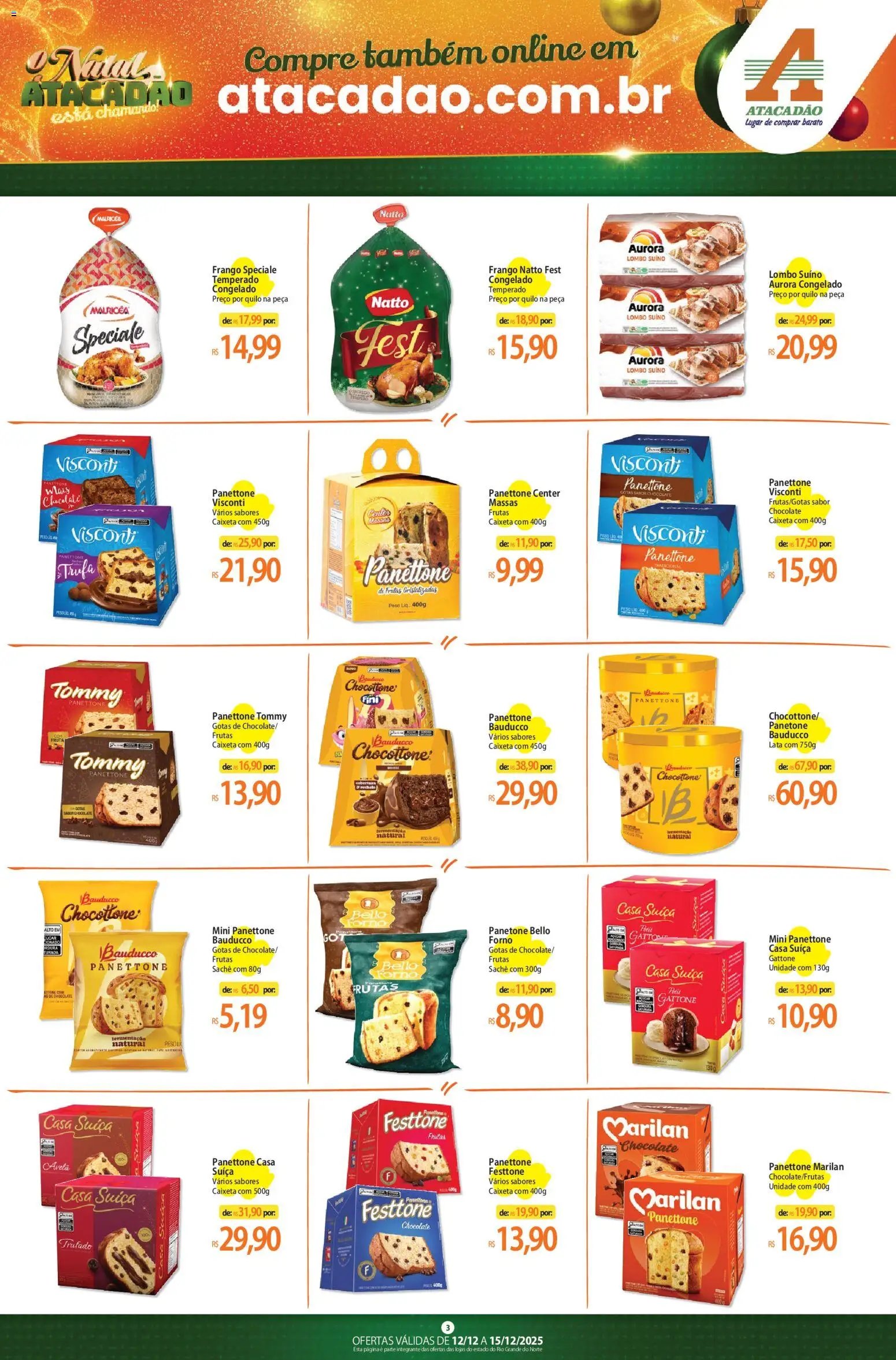Atacadão folheto a partir de 12/12/2025 Ofertas - RN (2025-12-12 - 2025-12-15)