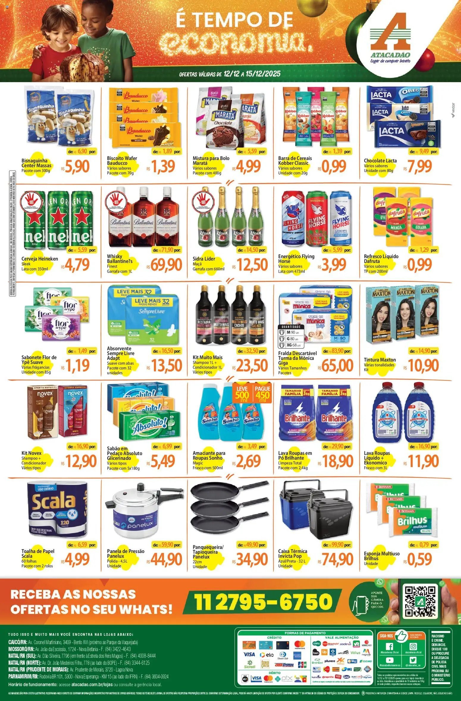 Atacadão folheto a partir de 12/12/2025 Ofertas - RN (2025-12-12 - 2025-12-15)