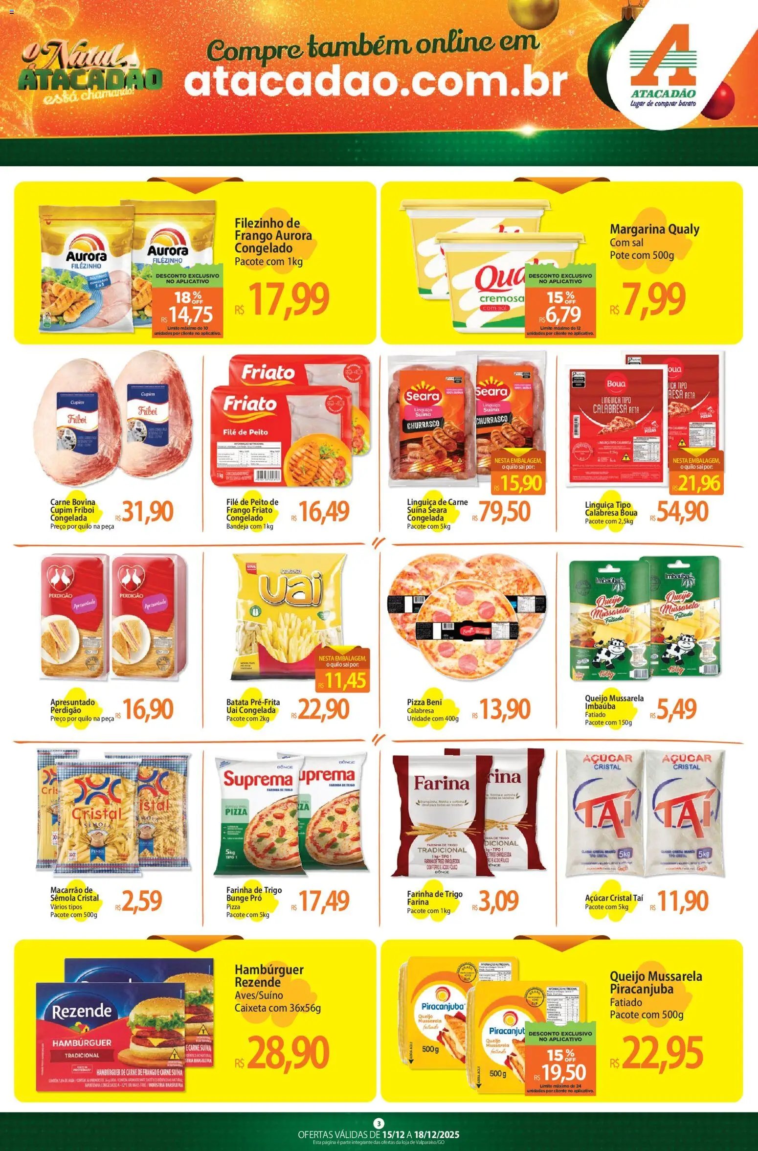 Atacadão folheto a partir de 15/12/2025 Ofertas - GO (2025-12-15 - 2025-12-18)