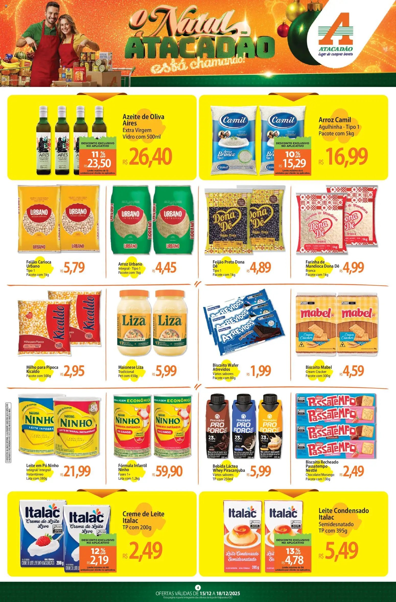 Atacadão folheto a partir de 15/12/2025 Ofertas - GO (2025-12-15 - 2025-12-18)