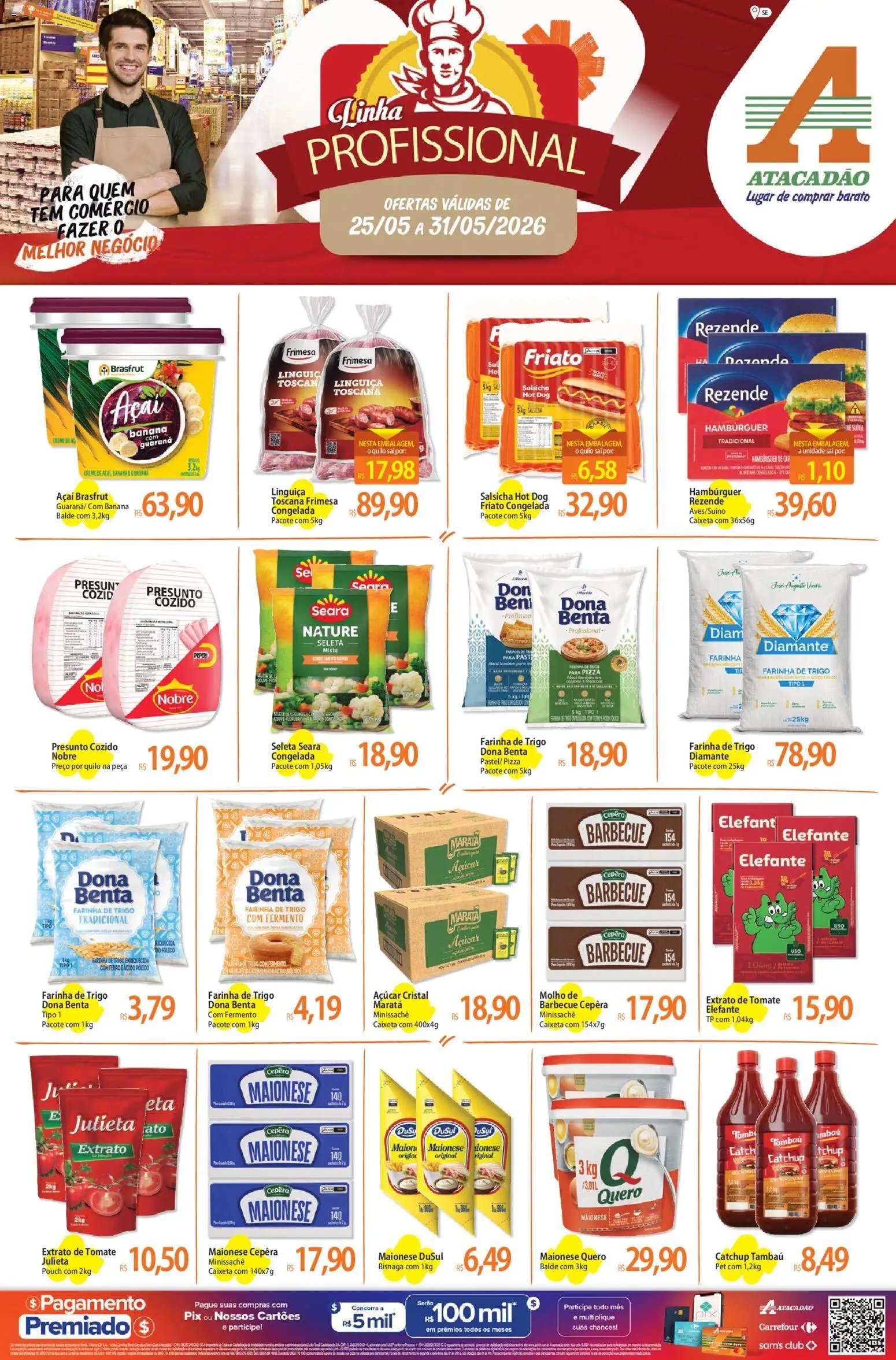 Atacadão folheto a partir de 25/05/2026 Atacadão ofertas - SE (2026-05-25 - 2026-05-31)