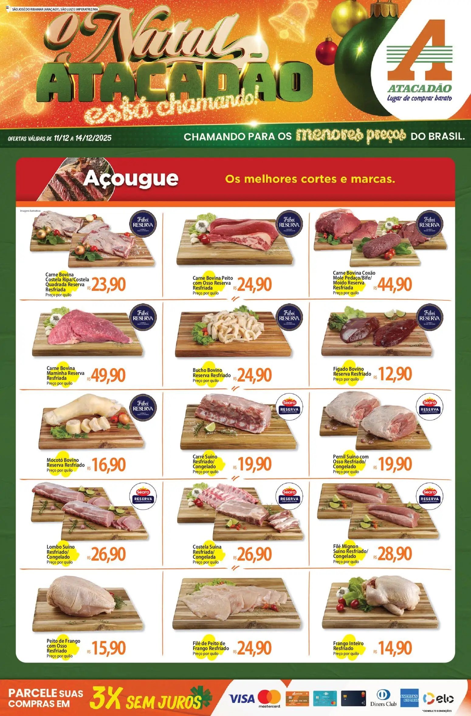 Atacadão folheto a partir de 11/12/2025 Ofertas - MA (2025-12-11 - 2025-12-14)