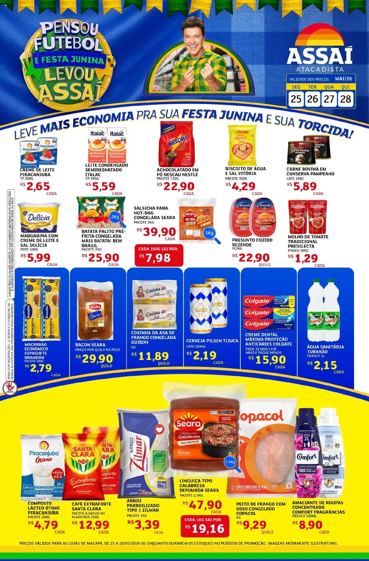Assaí Atacadista folheto a partir de 25/05/2026 Assaí Atacadista ofertas - AP (2026-05-25 - 2026-05-28)