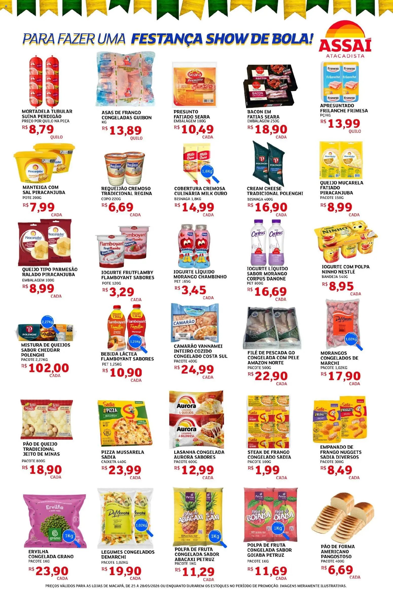 Assaí Atacadista folheto a partir de 25/05/2026 Assaí Atacadista ofertas - AP (2026-05-25 - 2026-05-28)