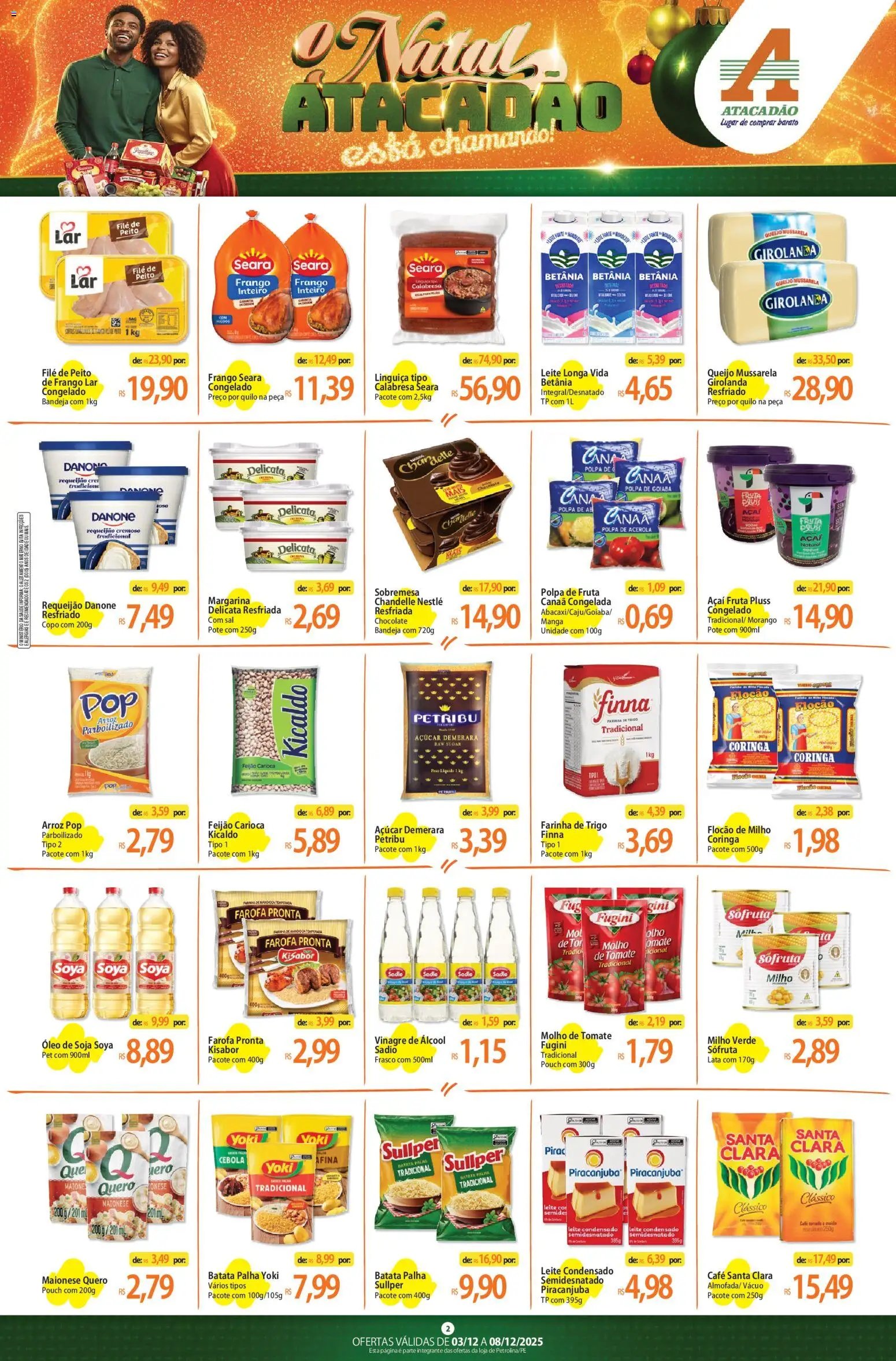 Atacadão folheto a partir de 03/12/2025 Ofertas - PE (2025-12-03 - 2025-12-08)