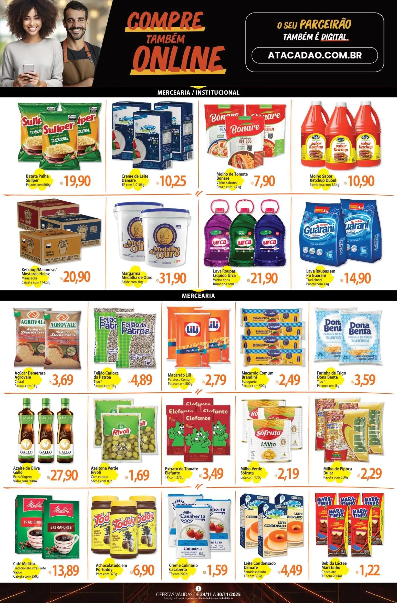 Atacadão folheto a partir de 24/11/2025 Ofertas - BA (2025-11-24 - 2025-11-30)