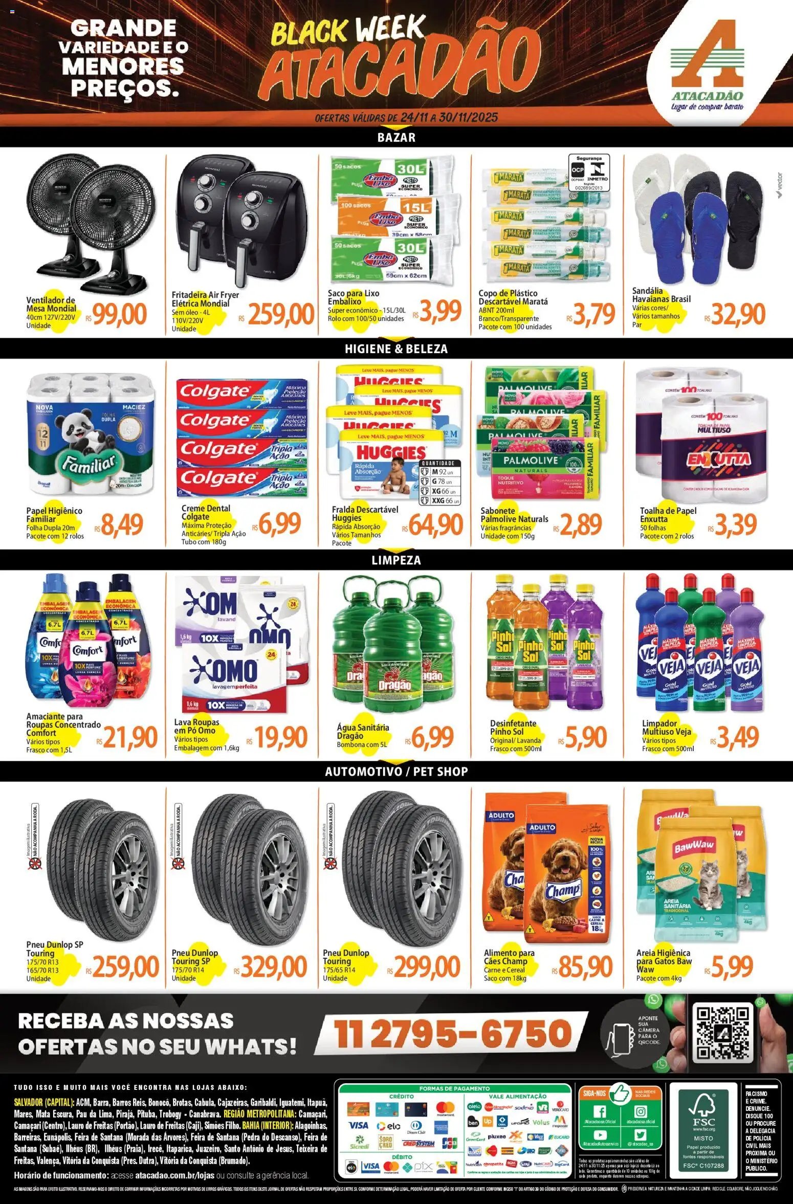 Atacadão folheto a partir de 24/11/2025 Ofertas - BA (2025-11-24 - 2025-11-30)
