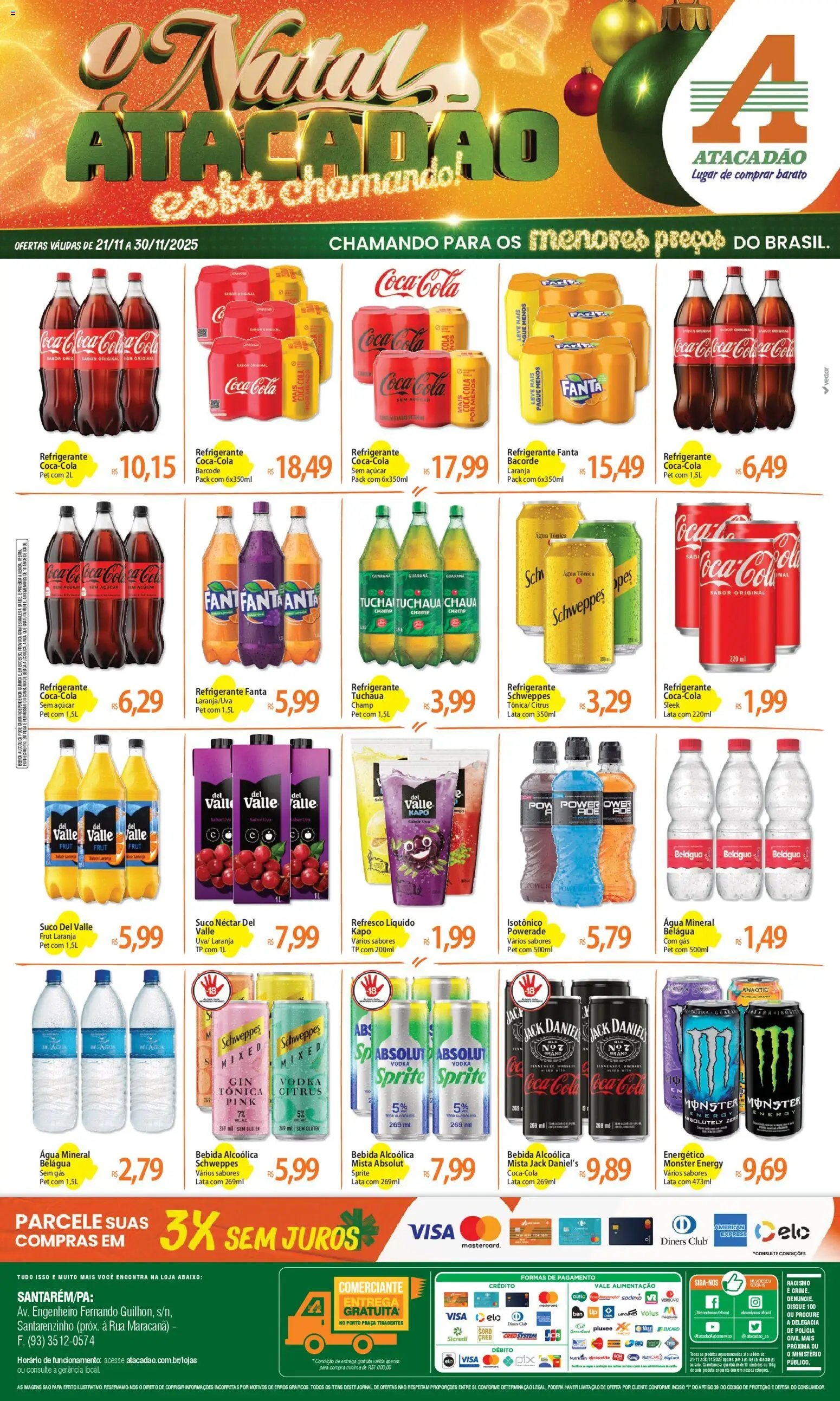 Atacadão folheto a partir de 21/11/2025 Ofertas - PA (2025-11-21 - 2025-11-30)