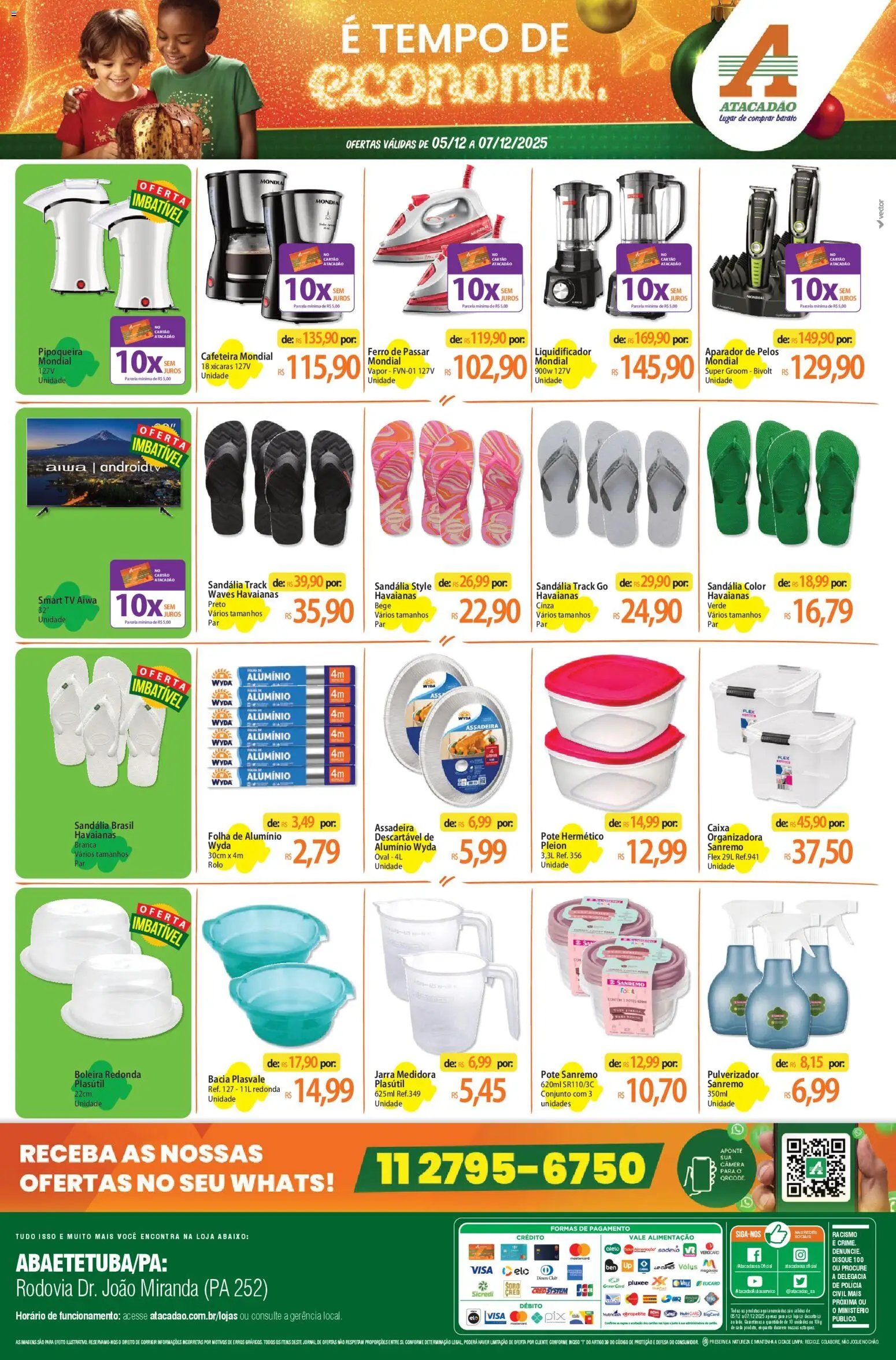 Atacadão folheto a partir de 05/12/2025 Ofertas - PA (2025-12-05 - 2025-12-07)