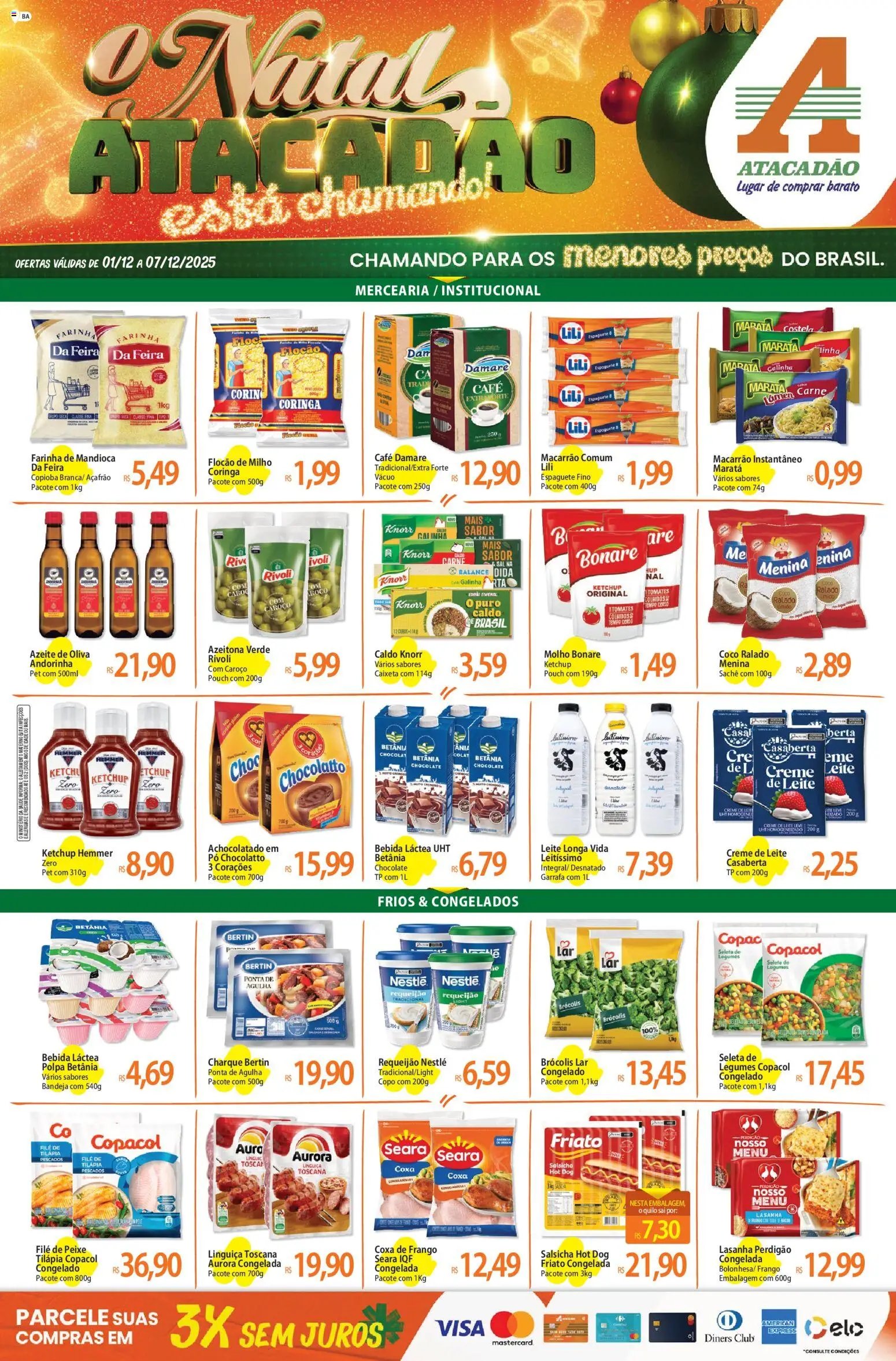 Atacadão folheto a partir de 01/12/2025 Ofertas - BA (2025-12-01 - 2025-12-07)