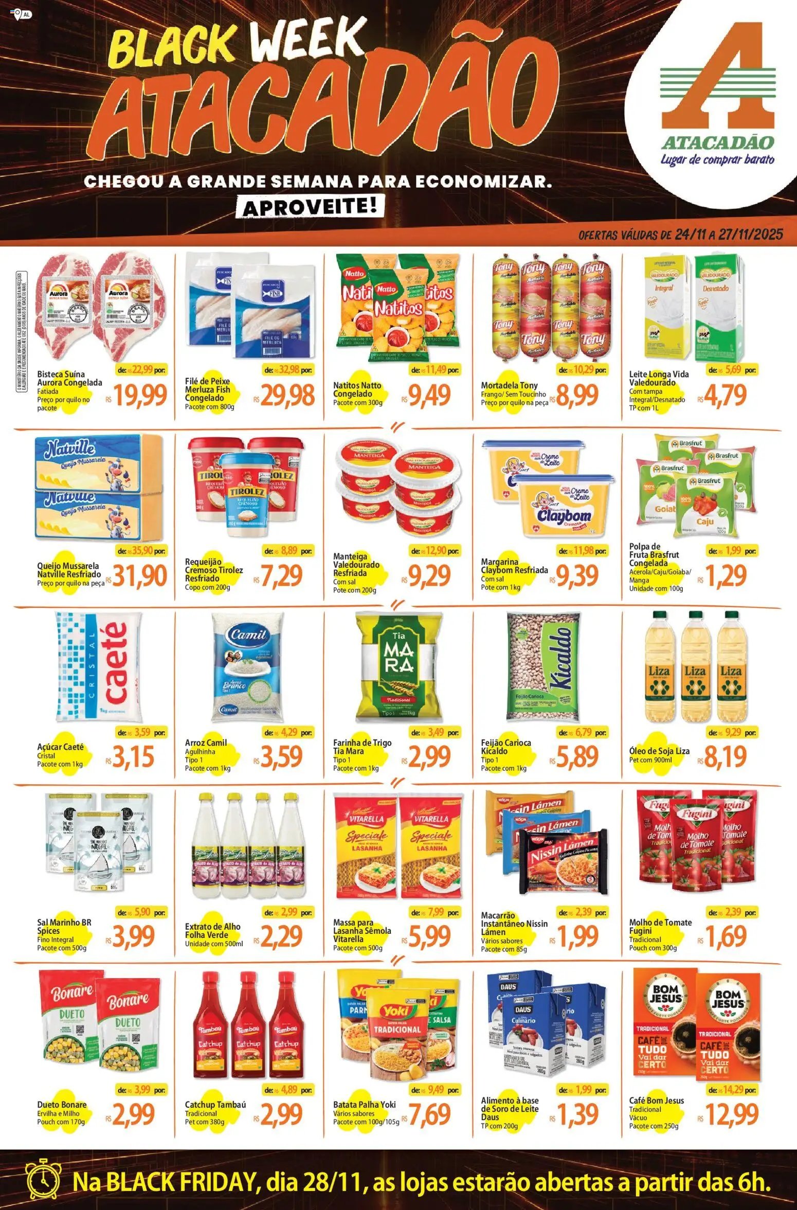 Atacadão folheto a partir de 24/11/2025 Ofertas - AL (2025-11-24 - 2025-11-27)